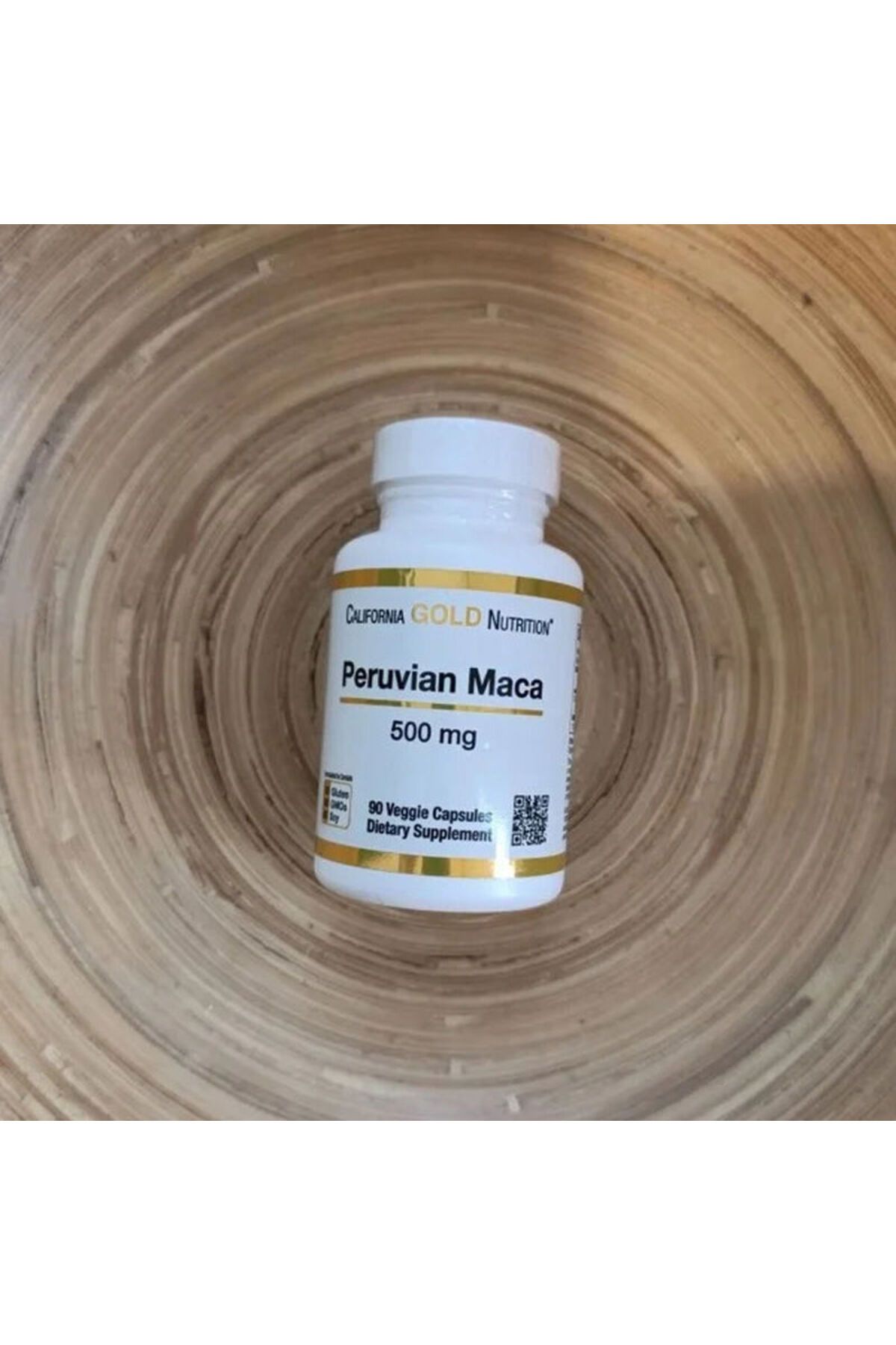 California Gold Nutrition Peruvian Maca 500 mg 90 caps