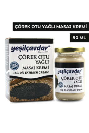 Yeşilçavdar Çörek Otu Yağlı Masaj Kremi 90 ml