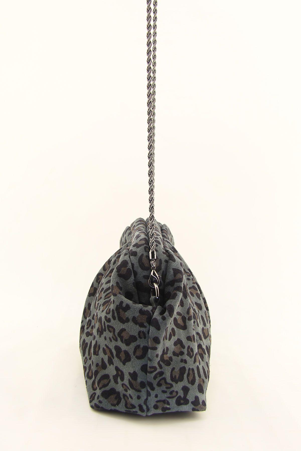 HNB-Shoulder Bag - Gray - Leopard 5