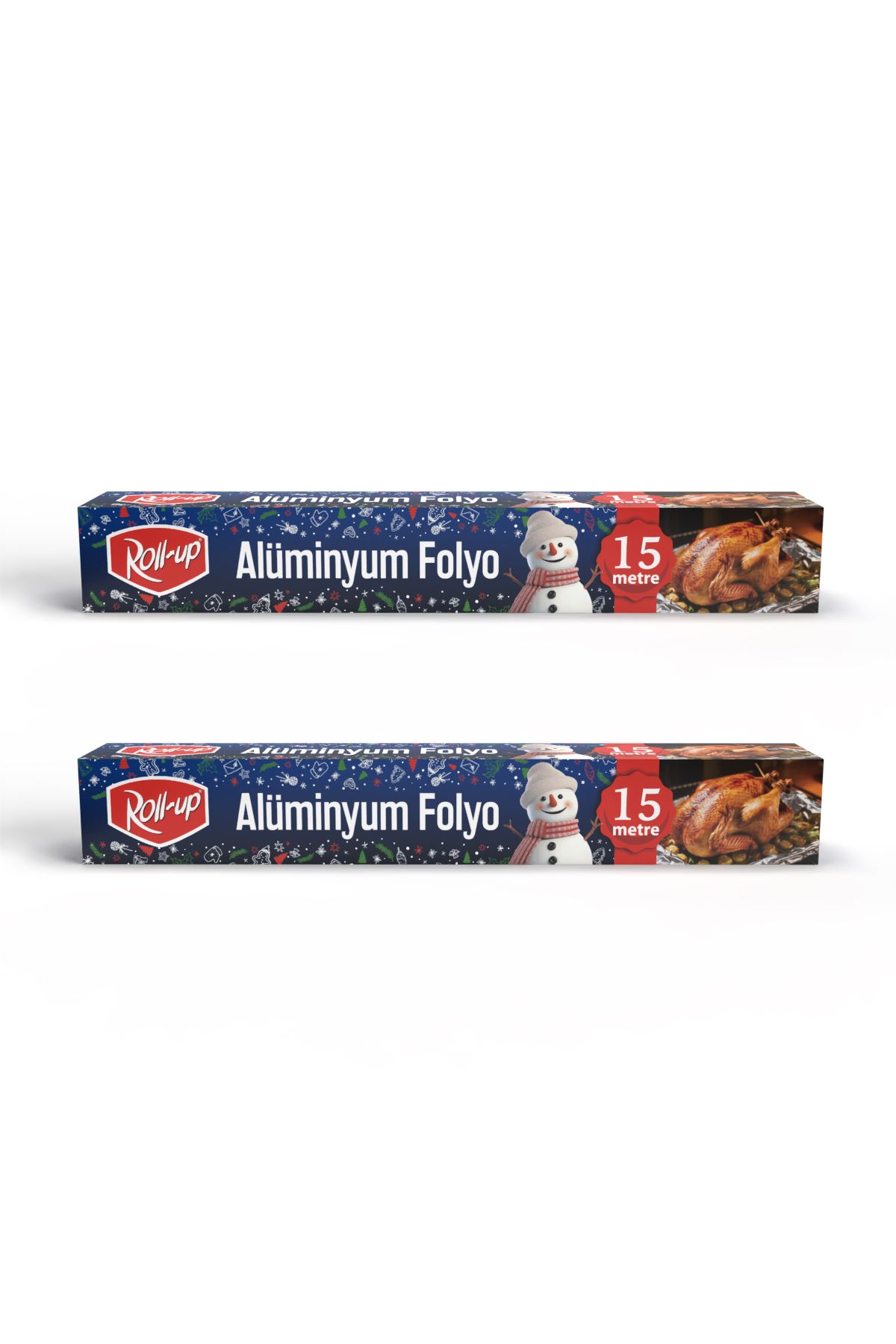 Roll-Up Kış Temalı Alüminyum Folyo 30cm x 15m 10mic 2 Adet