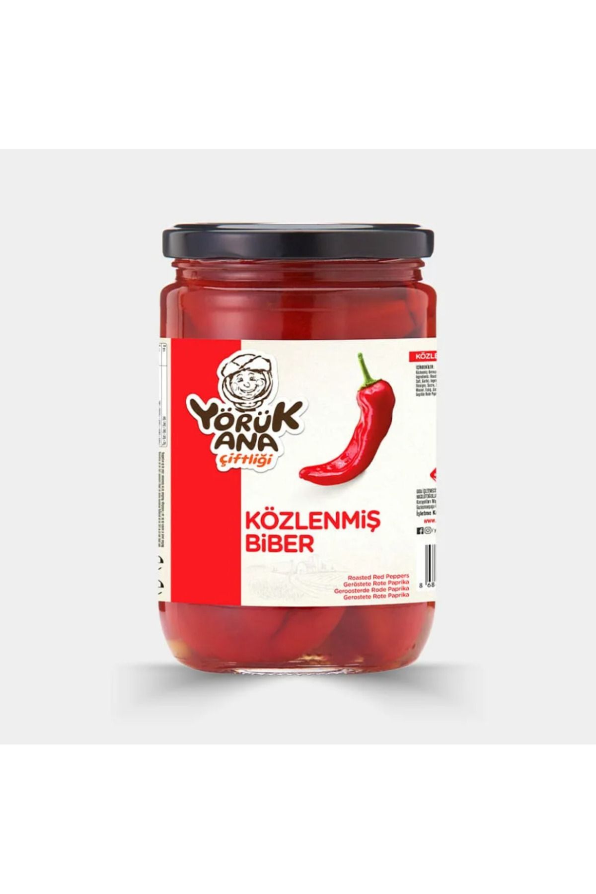 Yörük Ana Közlenmiş Biber 680GR