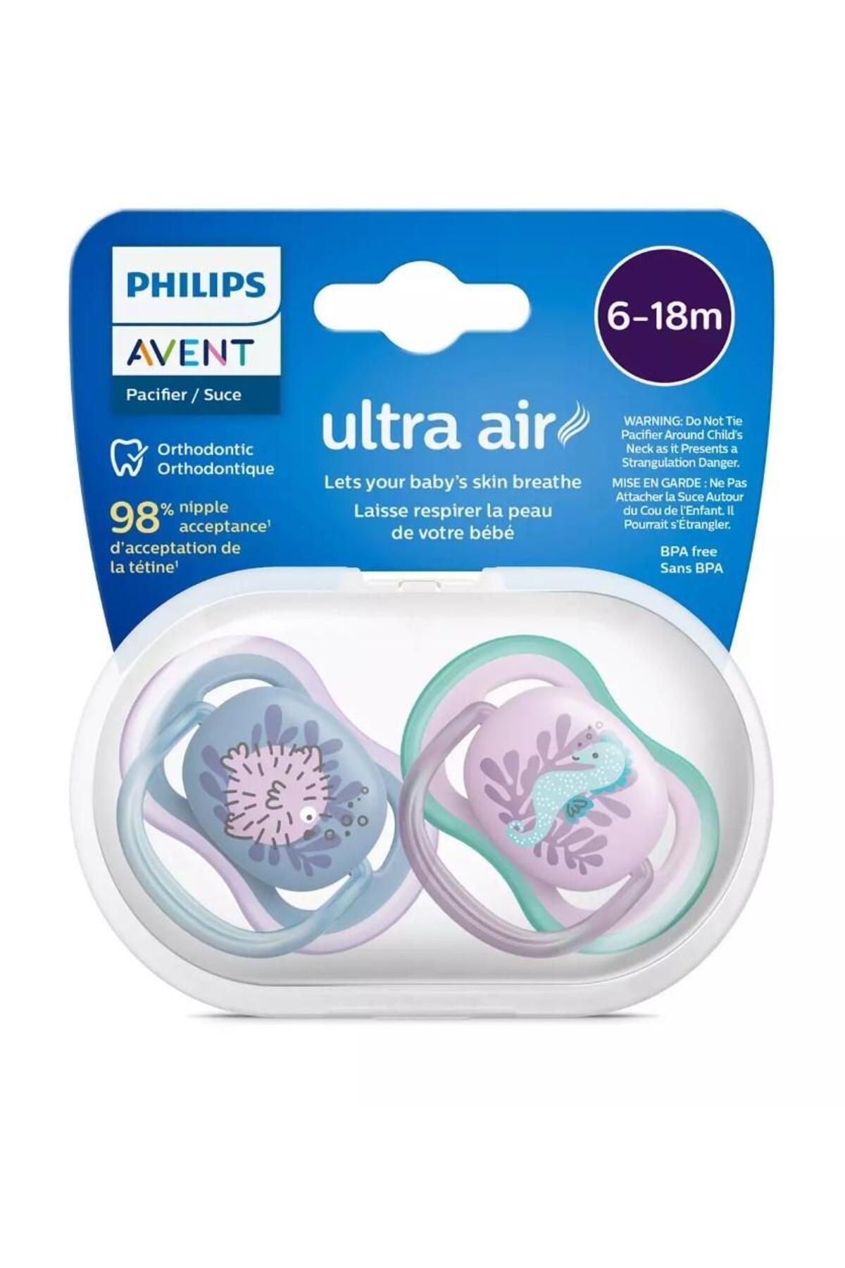 Genel Markalar Nessiworld Philips Avent Ultra Air Emzik 6-18 Ay Kız