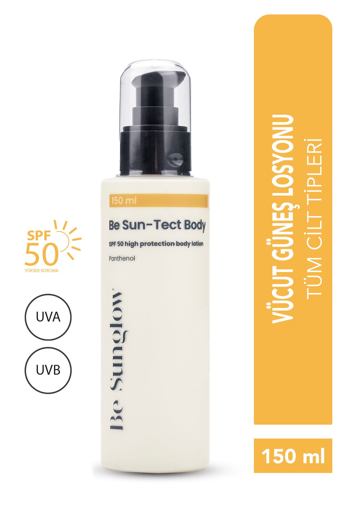 Be Beauty Essence Be Sunglow Body - Vücut Güneş Losyonu SPF 50 150 Ml