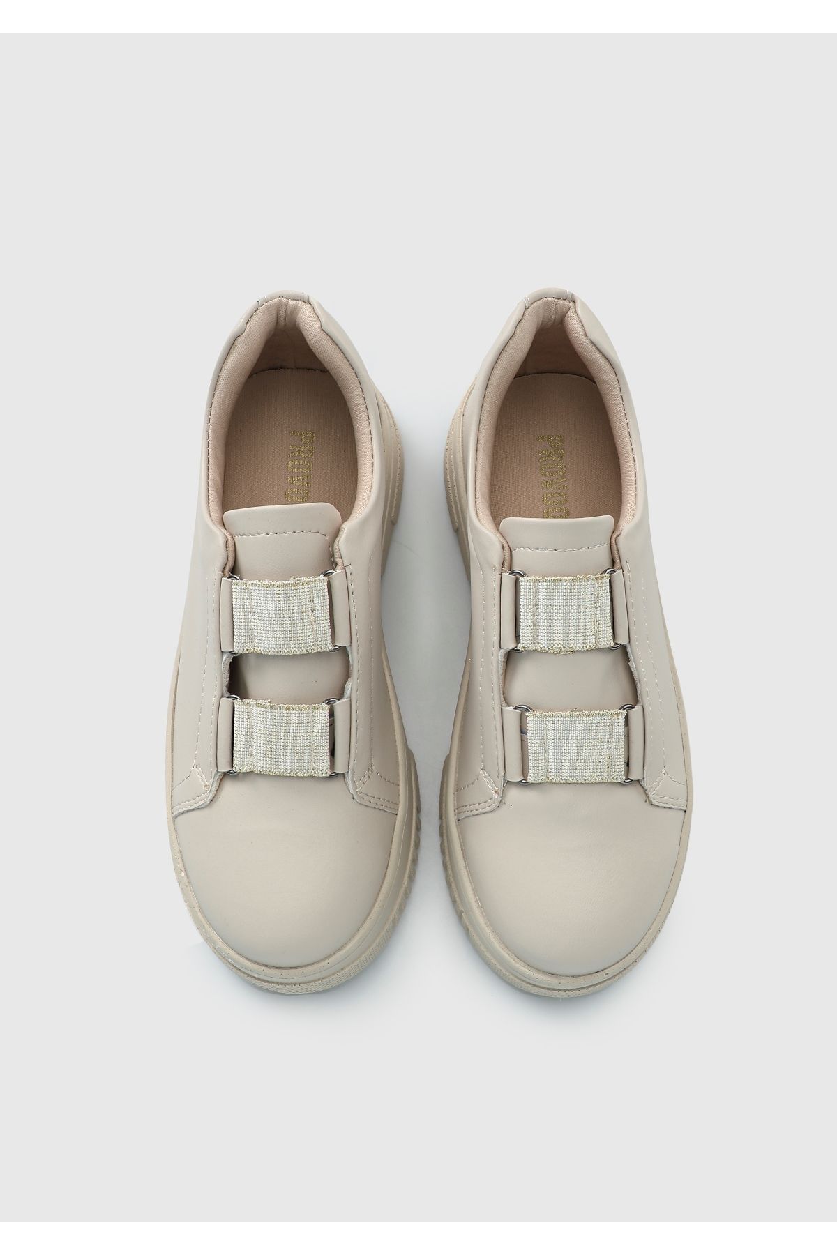 Provoq-Beige Sneaker - Women 5