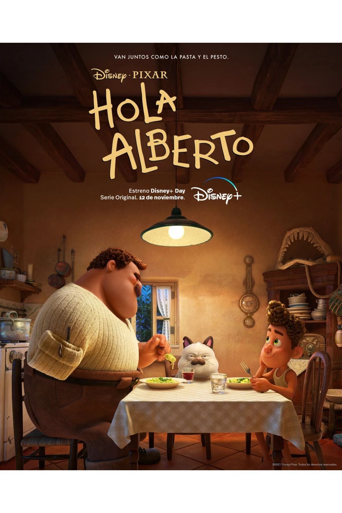 512 STORE Ciao Alberto Animasyon Film Tasarım Duvar Dekor Poster 30x42 Çerçevesiz