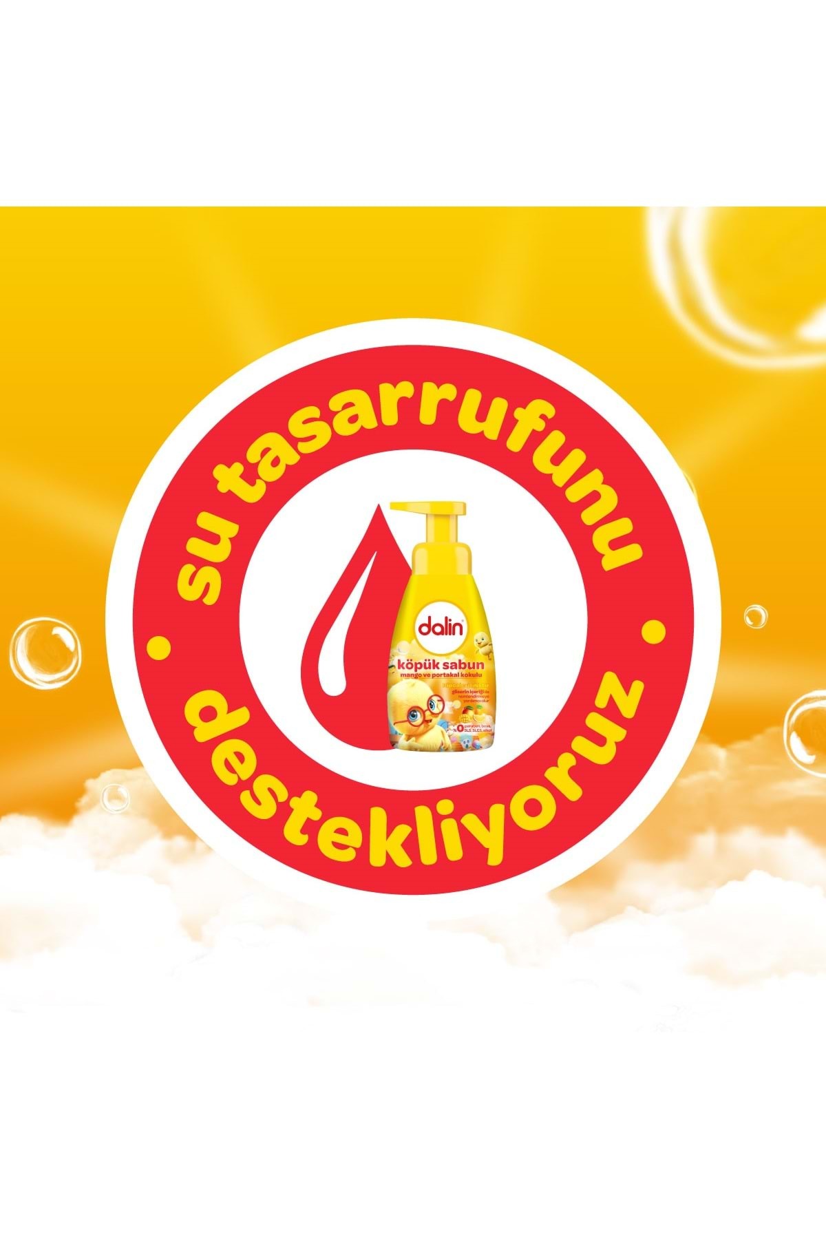 Dalin Köpük Sabun 200ML Mango ve Portakal Kokulu Çoçuklarınız İçin (2 Li Set) fotoğrafı 7 (önizleme)