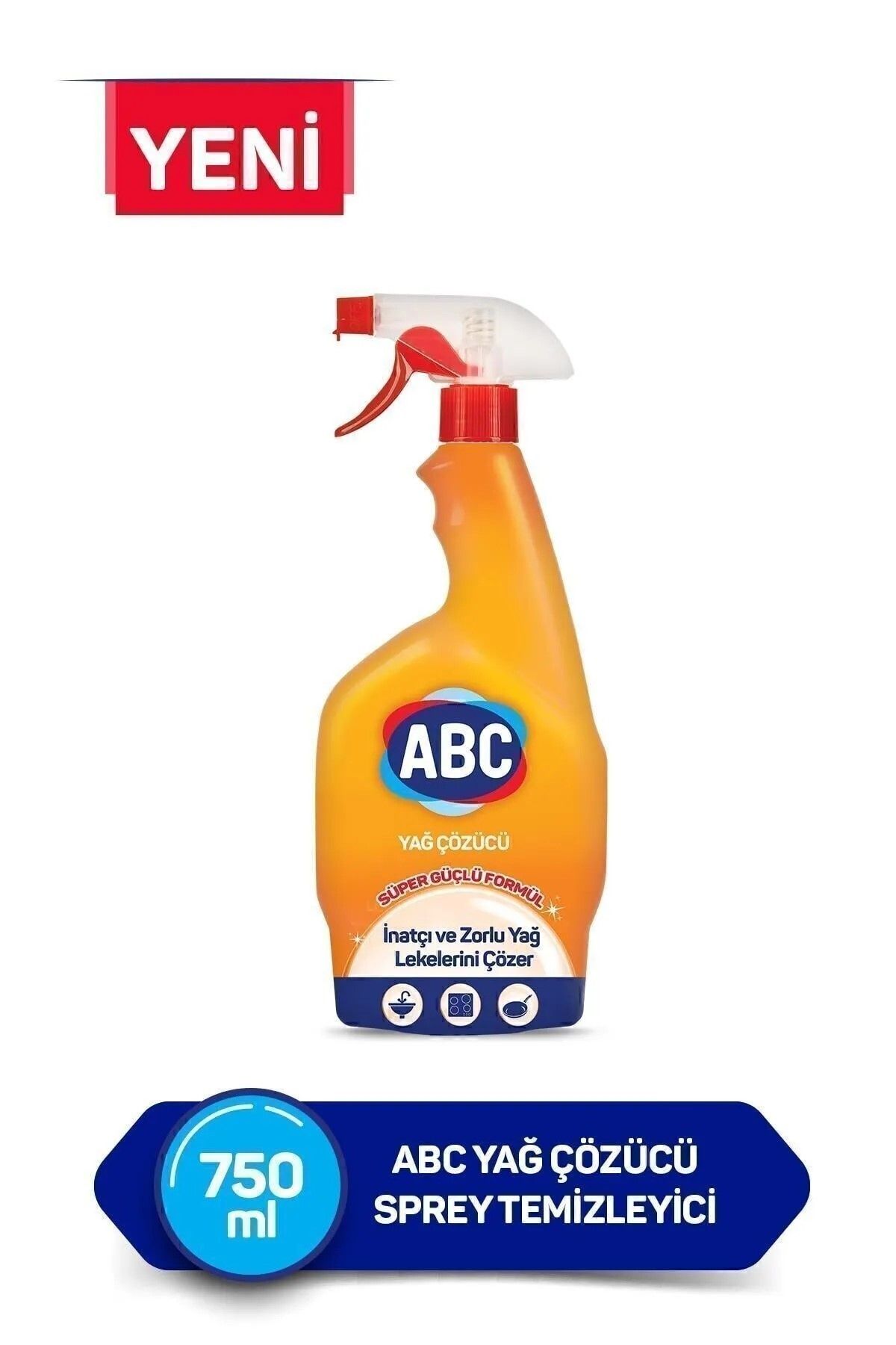 ABC SPREY YAĞ ÇÖZÜCÜ 750 ML