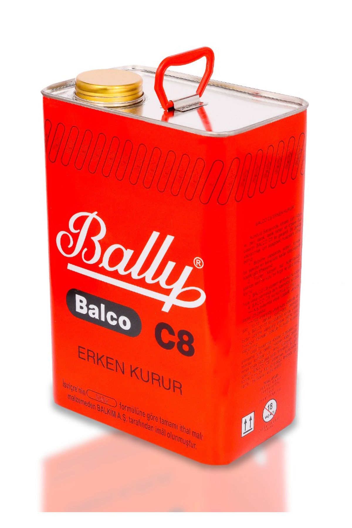 Bally Balco C8 Çok Amaçlı Yapıştırıcı Ayakkabı Çanta Deri Kösele Kumaş Kağıt Tahta Cam 3.2kg