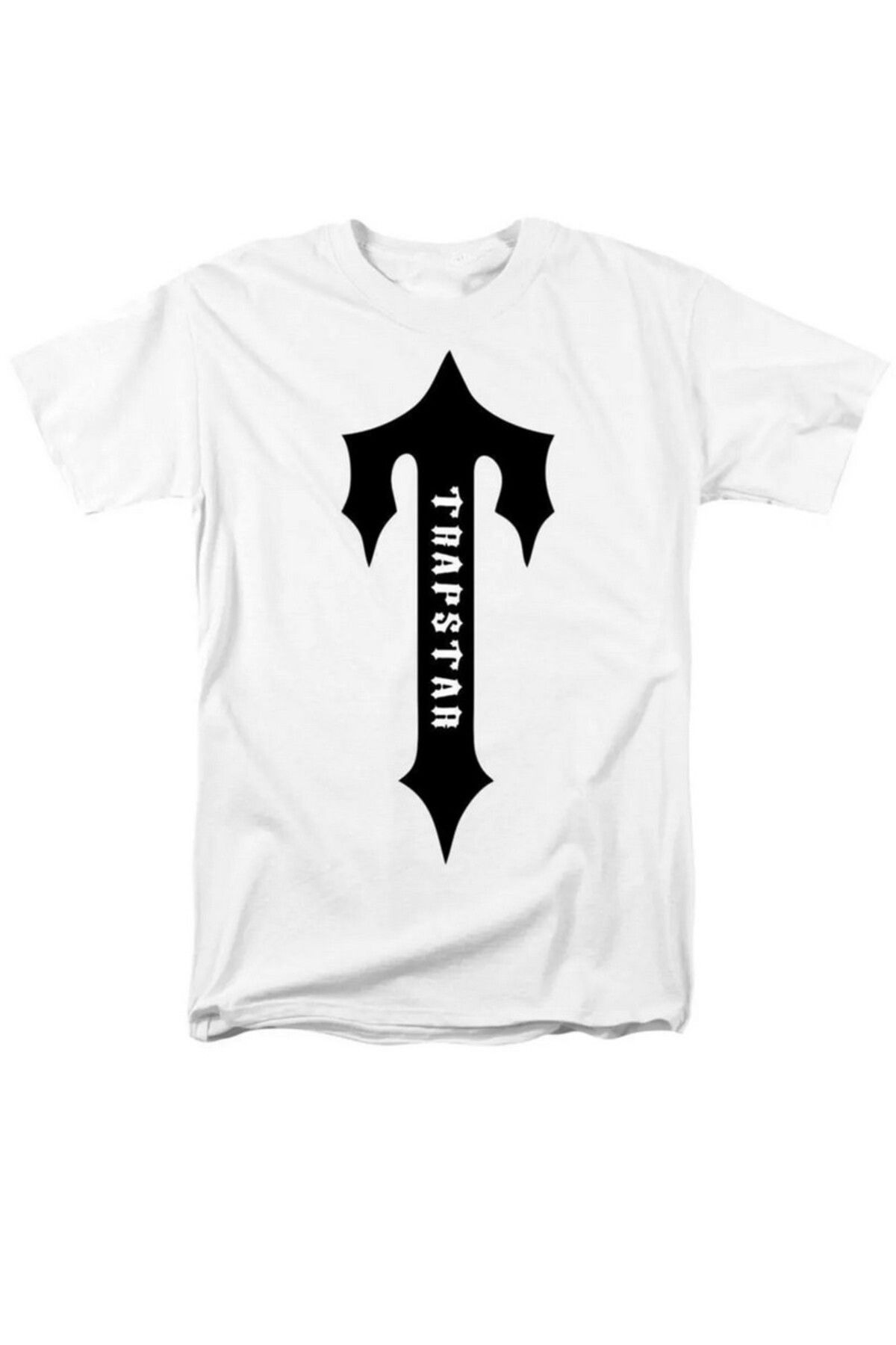 FANBOX SHOP Unisex Baskılı Şardonlu TRAPSTARR T-SHIRT TREND MODEL