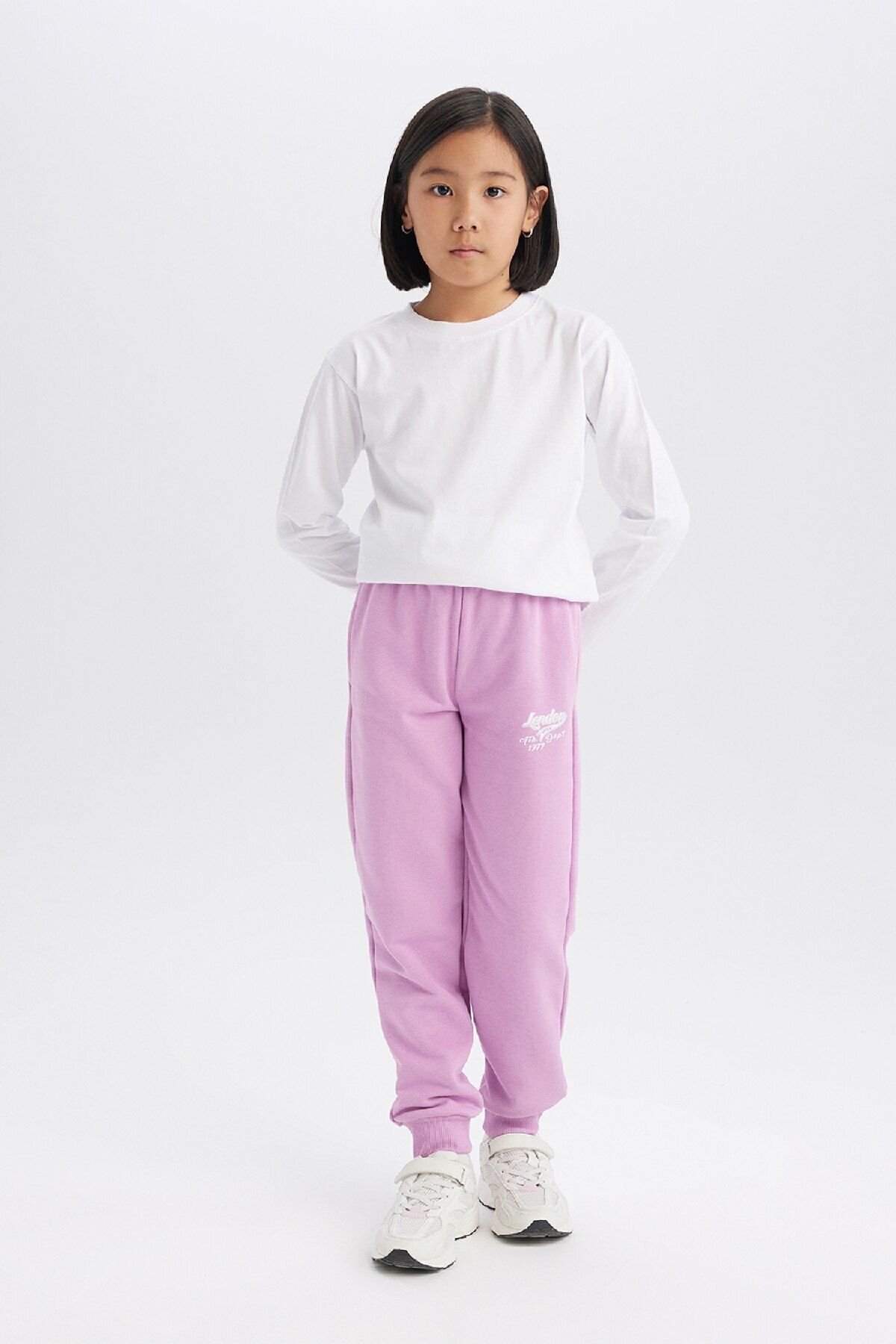 Kız Çocuk Jogger Fit Pantolon D6482a8ns - 2