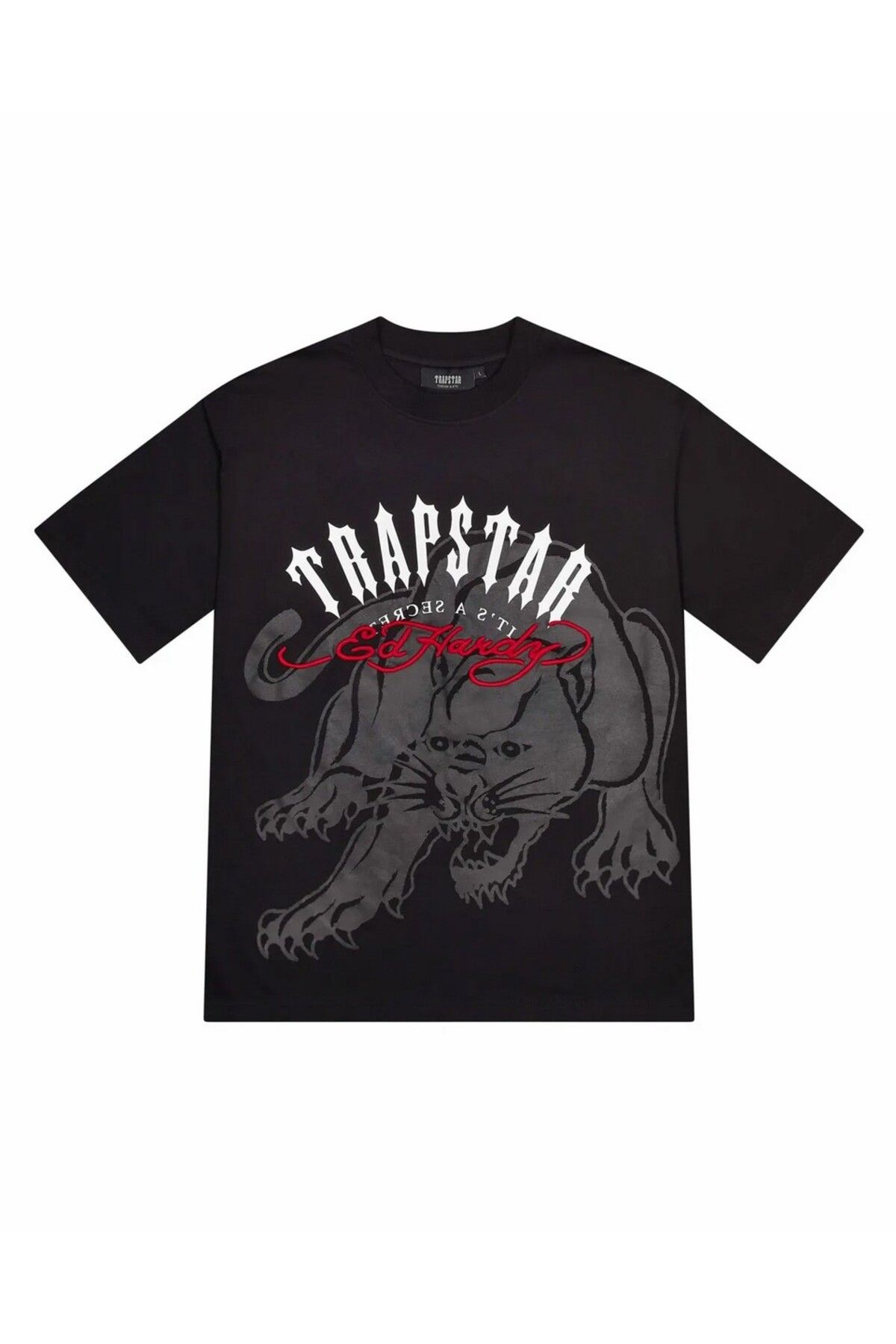 FANBOX SHOP Unisex Baskılı Şardonlu TRAPSTARR T-SHIRT TREND MODEL