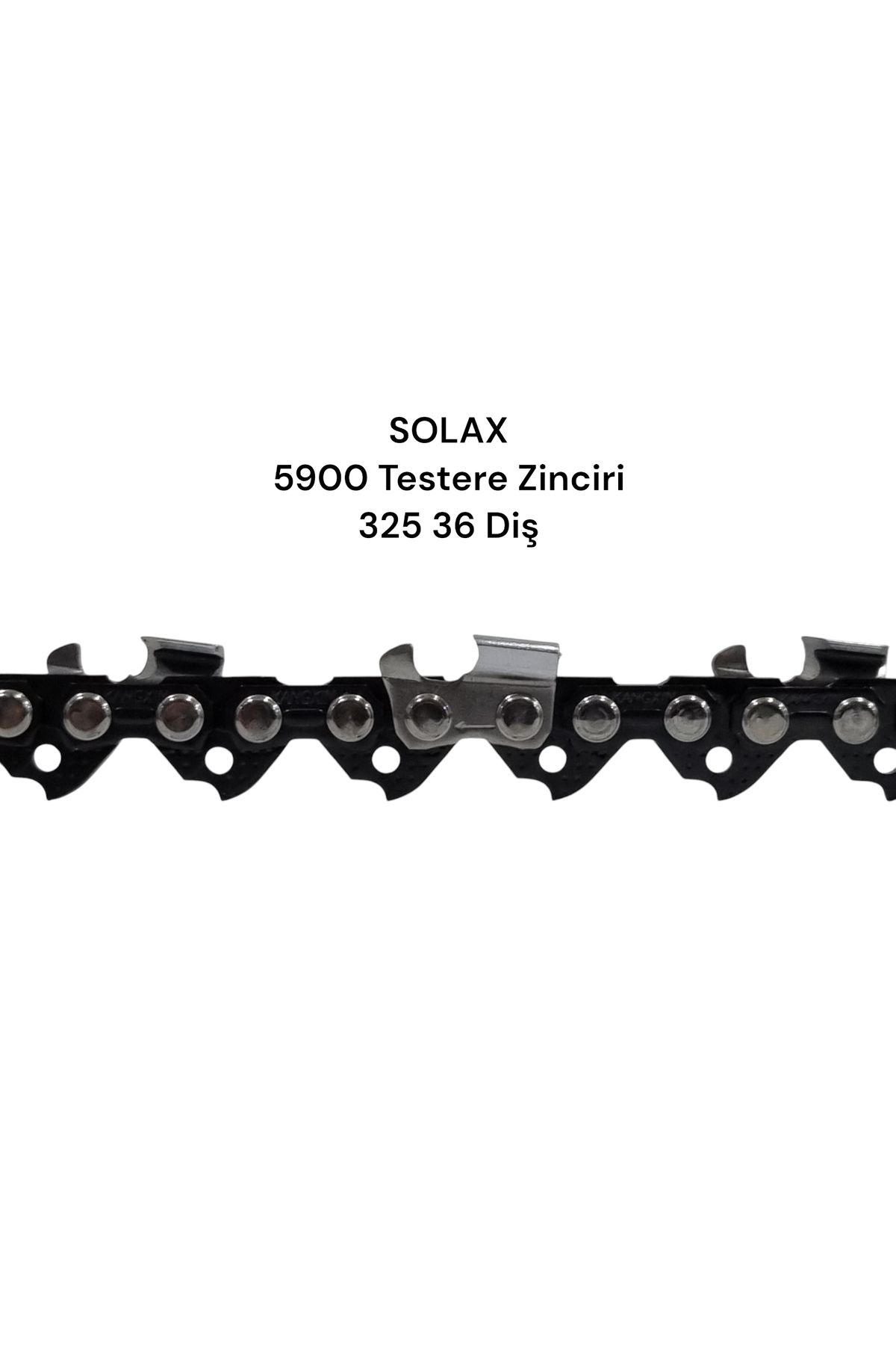 Solax 5900 Motorlu Testere Zinciri 325 36 Diş köşeli 1.5mm