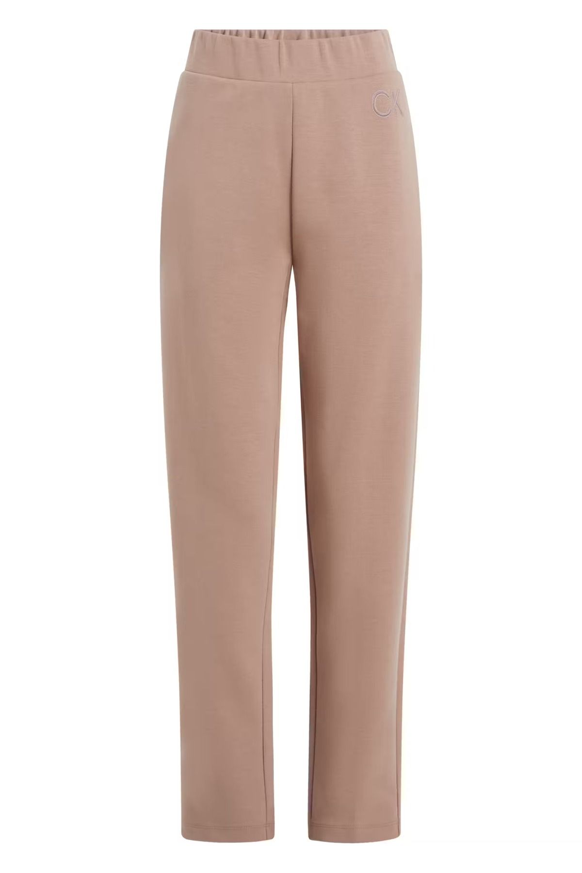 Calvin Klein-High Waist Brown Slim Fit Sweatpants - K20K 207945 -Ga6 6