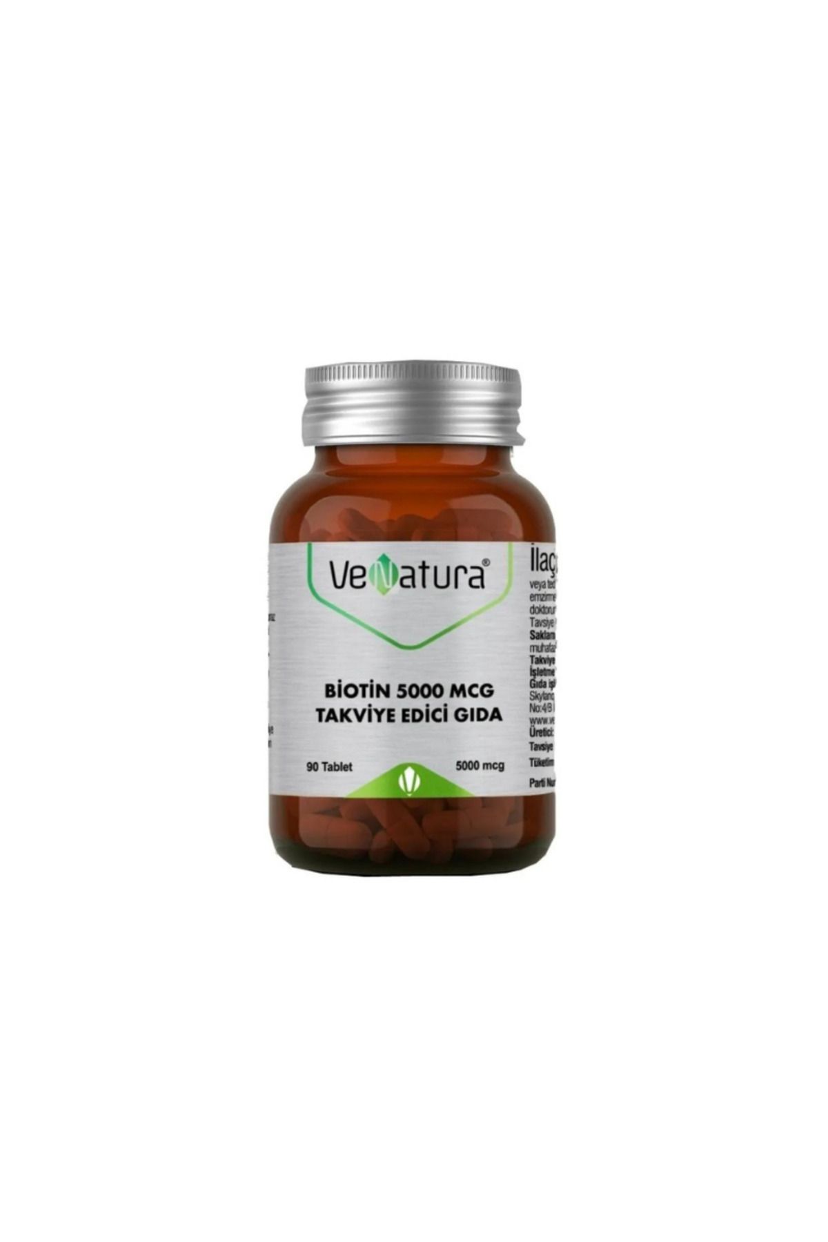 VeNatura-Biotin 5000 Mg 90 Tablets 1