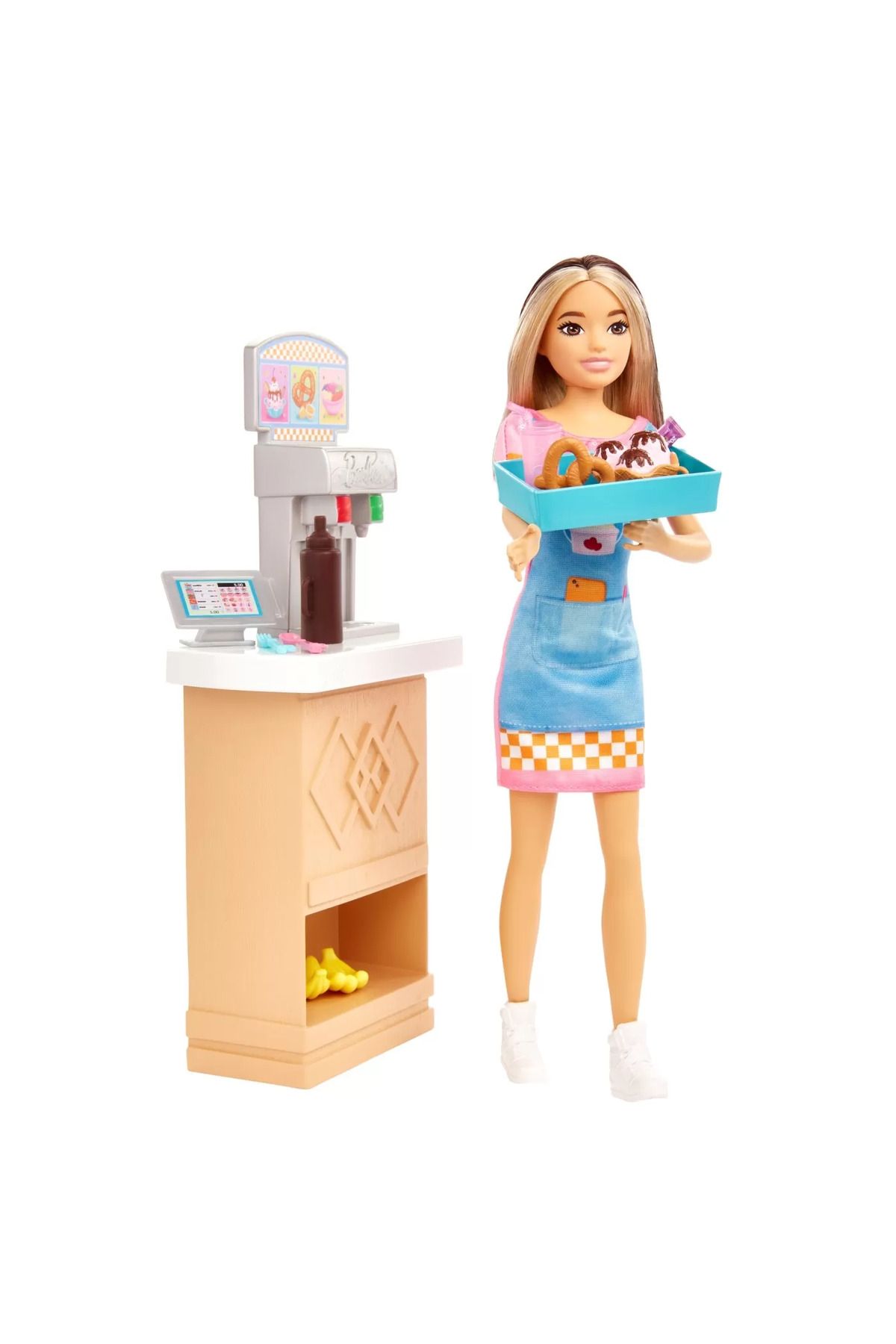 mattel-Barbie papusa skipper first jobs snack bar 3