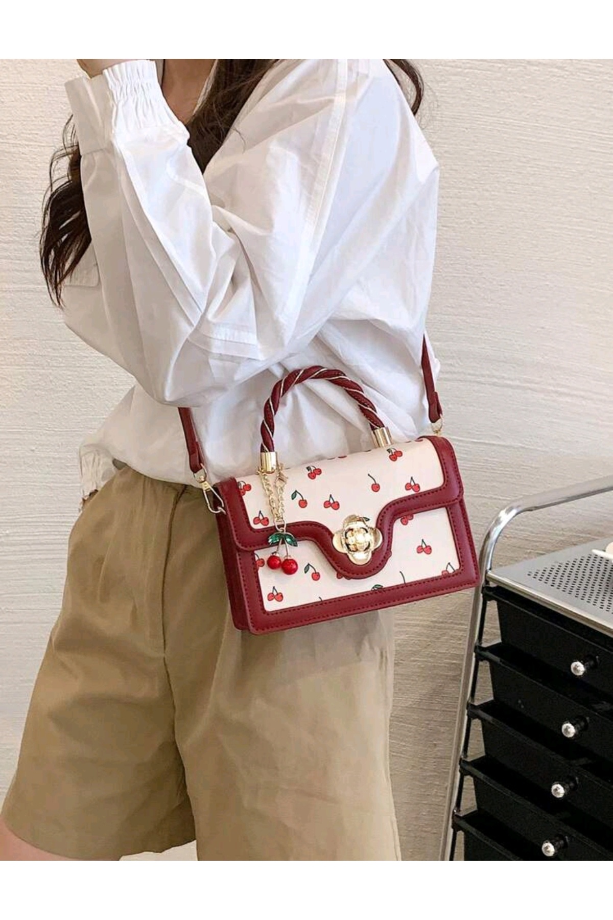 Shein Boutique-حقيبة كتف نسائية مستوردة من Elzem 2