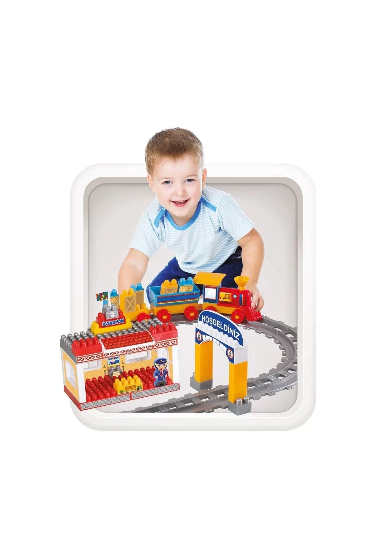 emek hasır çok emek verdik-03258 Rail Train Set 3