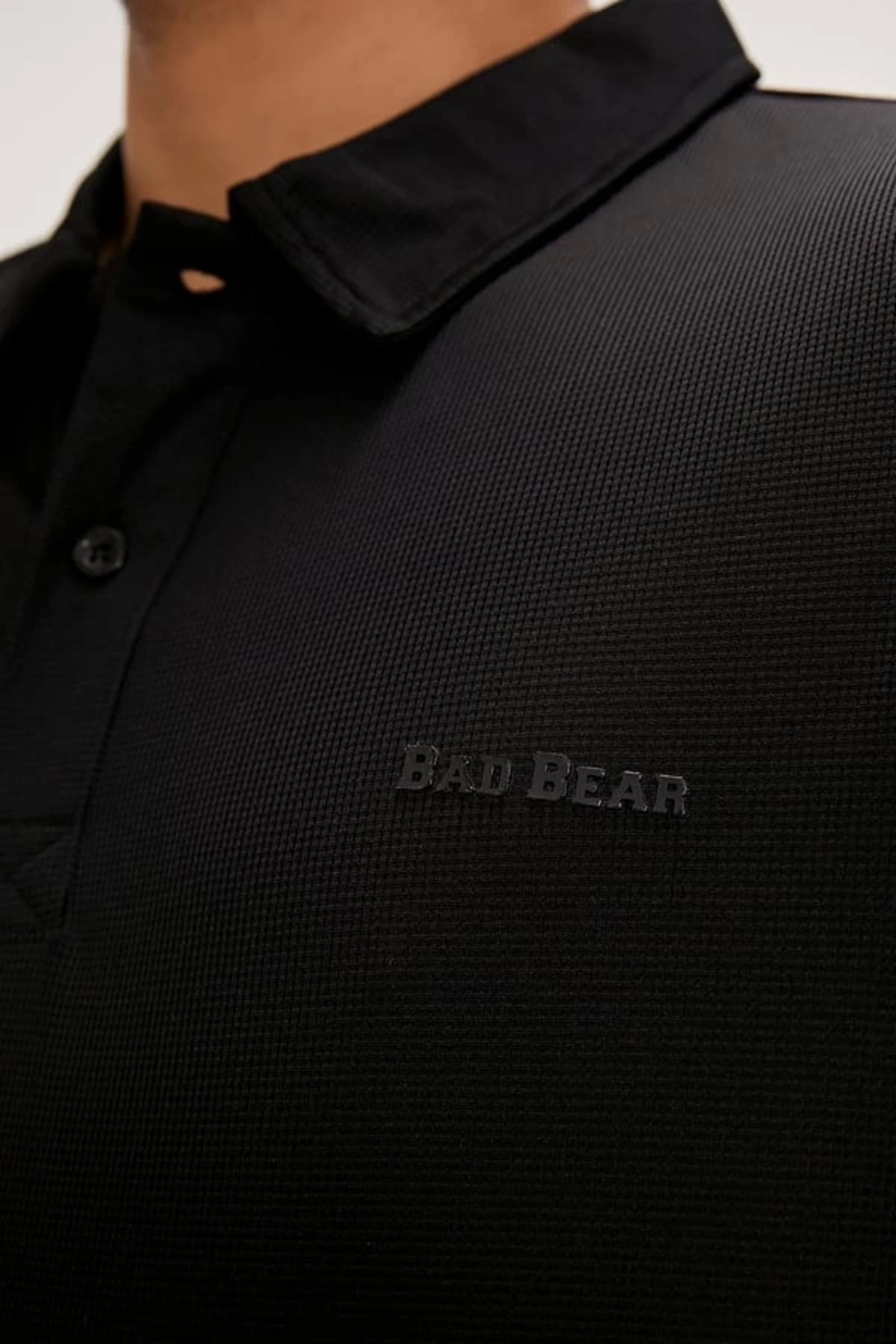 Bad Bear-Men's Polo T-Shirt - Berry Night Model 4