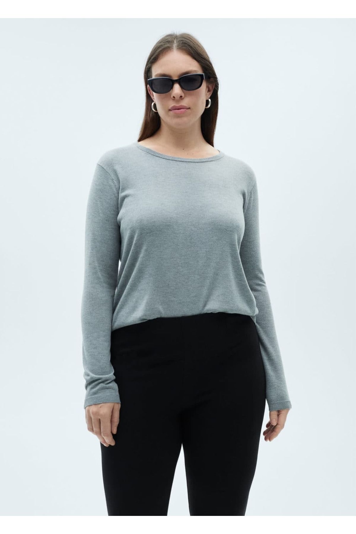 MANGO Woman-Skinny Leggings 8