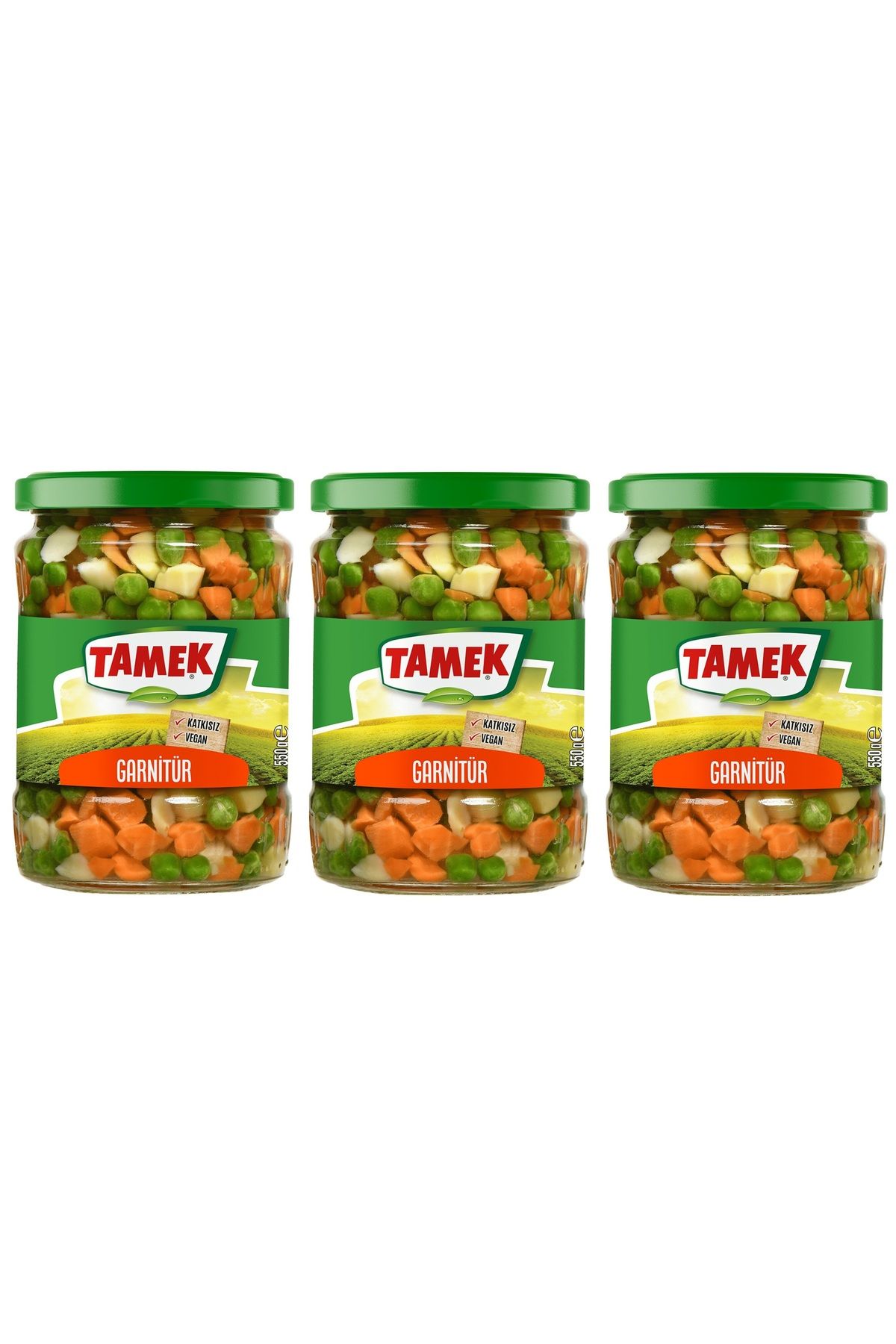 TAMEK GARNİTÜR 550 G 3'LÜ