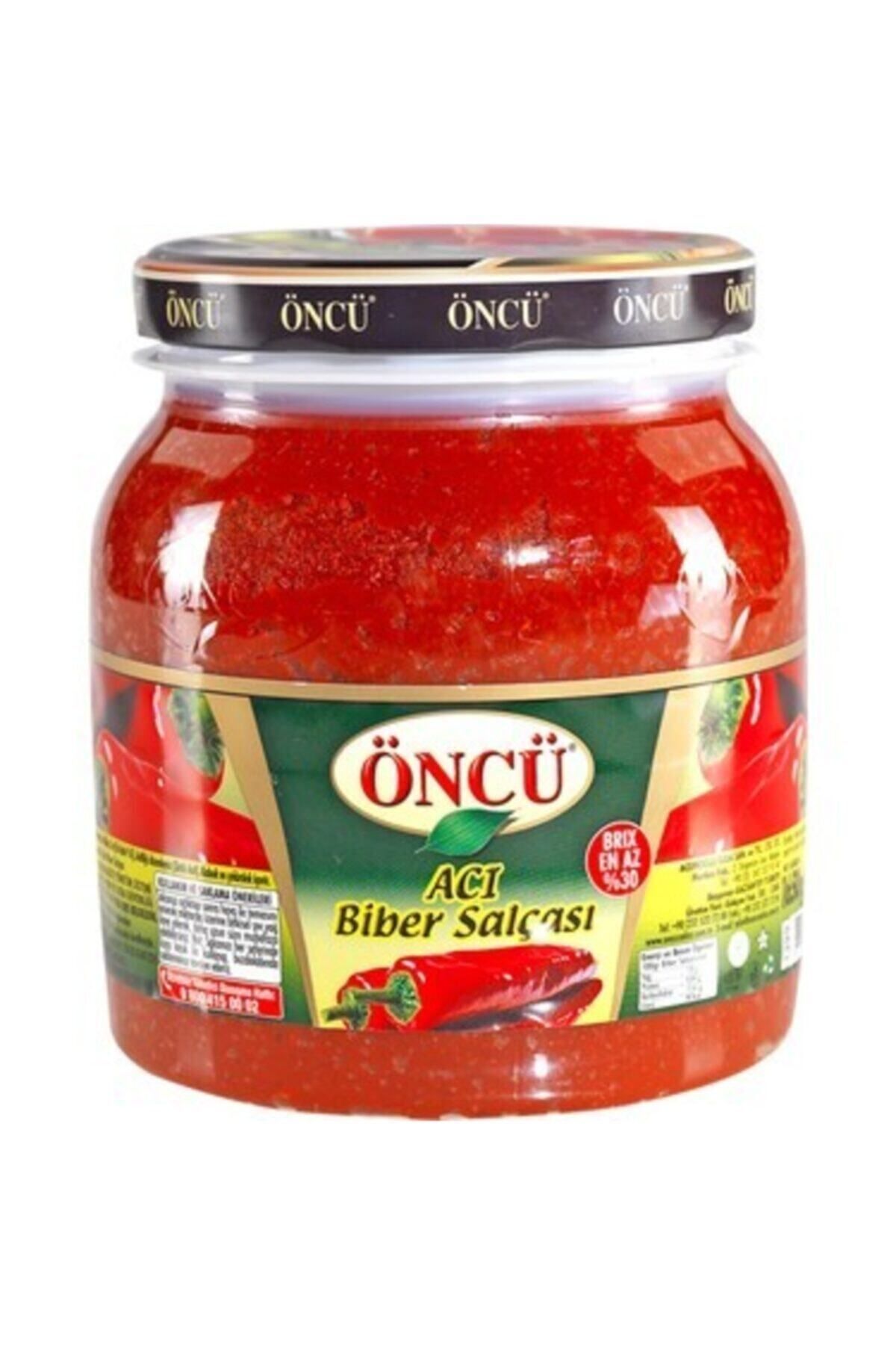 Öncü Acı Biber Salçası Cam Pet 1650 gr