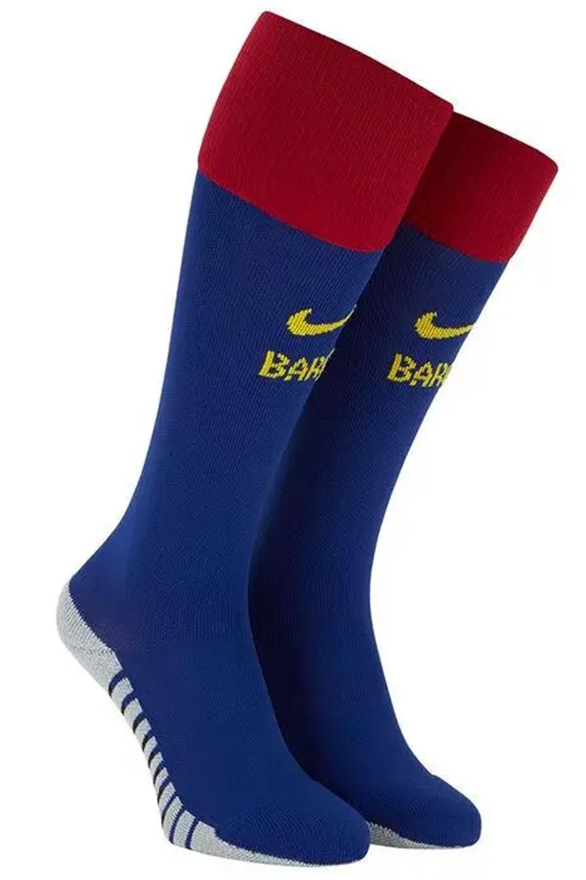 Nike Stadium Knee High Dri Fit Unisex FCB Barcelona Home Knee Socks Blue