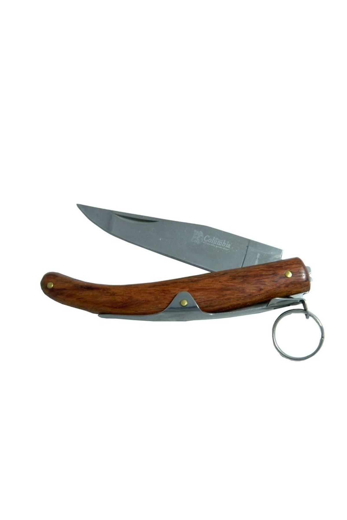 Skygo Okapi GC2079A Kahverengi Cep Çakısı 20cm - Manuel, Ahşap Sap