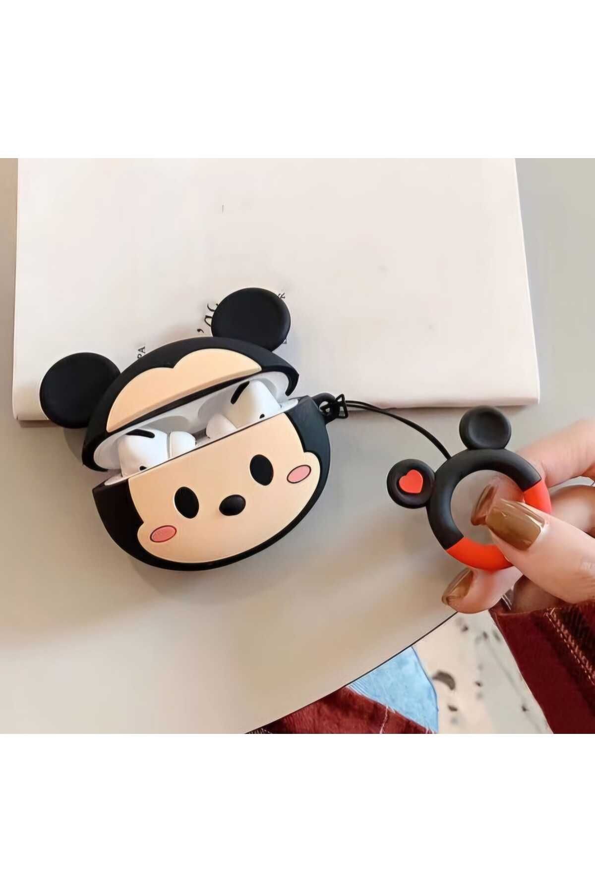 Tasarım-iPhone 1/2. Generation Compatible - Bluetooth Headset Protector with Mickey Mouse Figure 2