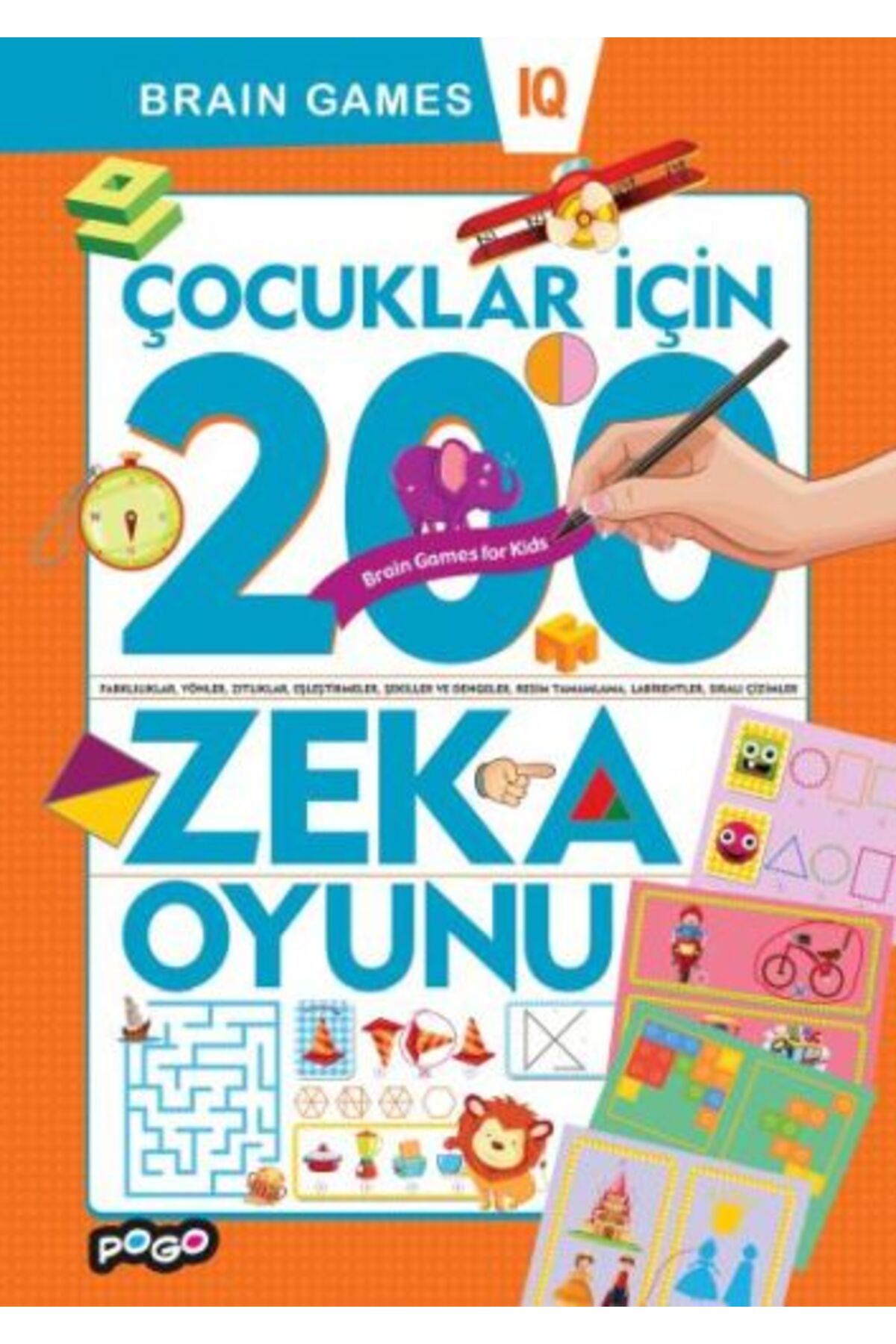 Pogo Çocuk Çocuklar İçin 200 Zeka Oyunu