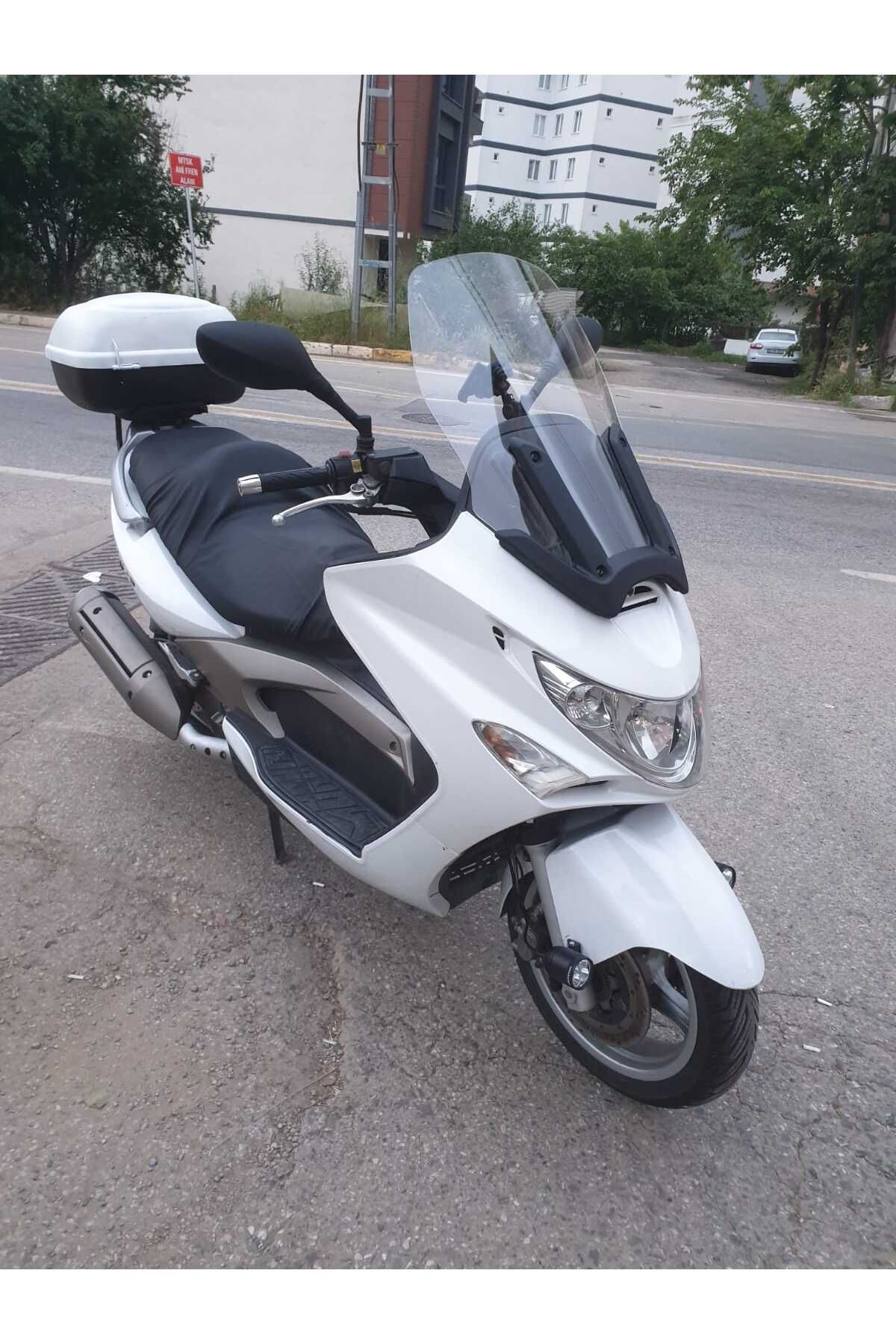 Kymco Xciting 250 500 İ Siperlik Ön Cam 2008 2012 Model 62cm Şeffaf Renkli 4mm