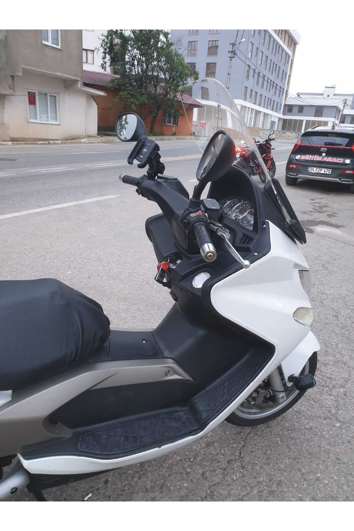 Kymco Xciting 250 500 İ Siperlik Ön Cam 2008 2012 Model 62cm Şeffaf Renkli 4mm