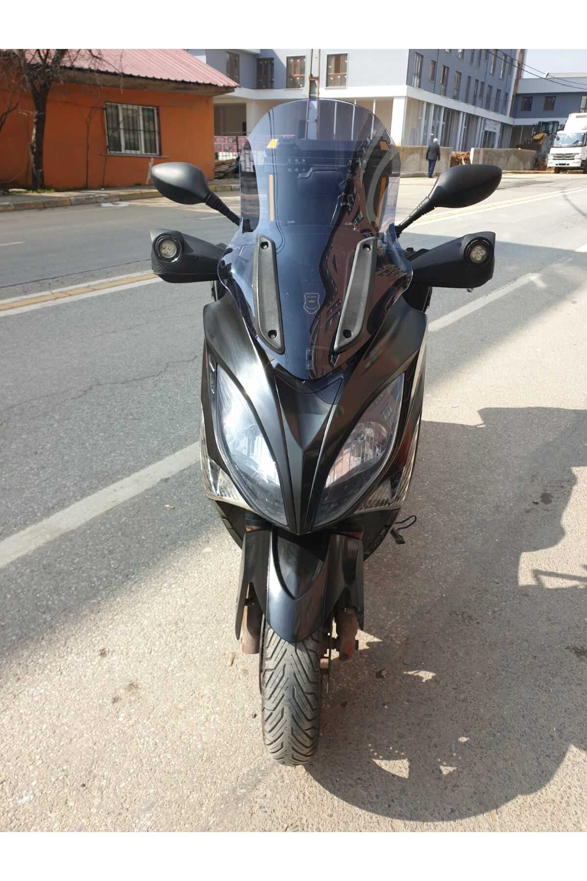 Kymco Xciting 250 500 R Siperlik Ön Cam 2010 2011 Model 72cm Füme Renkli 4mm UZUN CAM