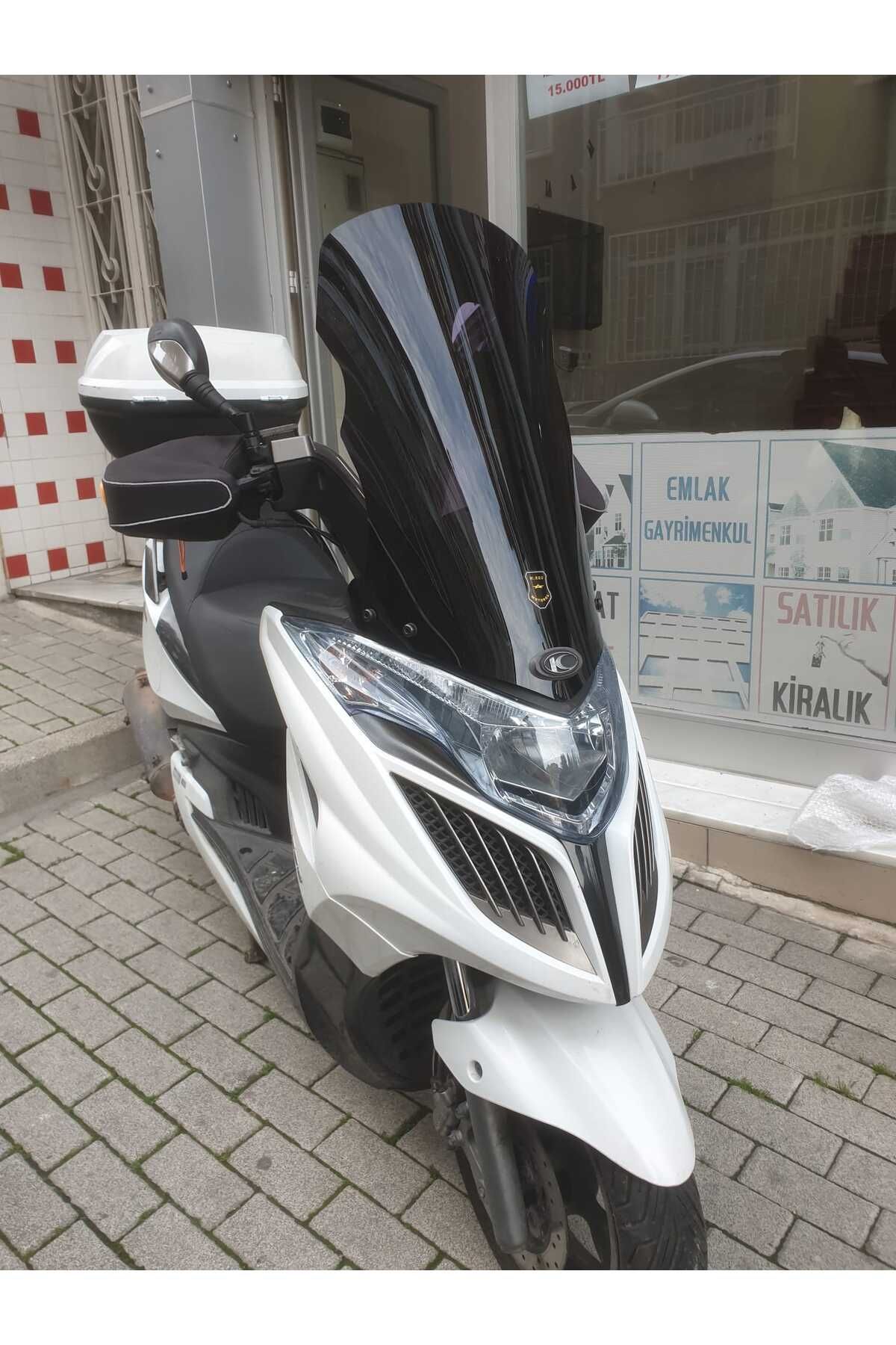 Kymco G Dink 150 250i Siperlik Ön Cam 2013 Model 66cm Siyah Renkli 4mm
