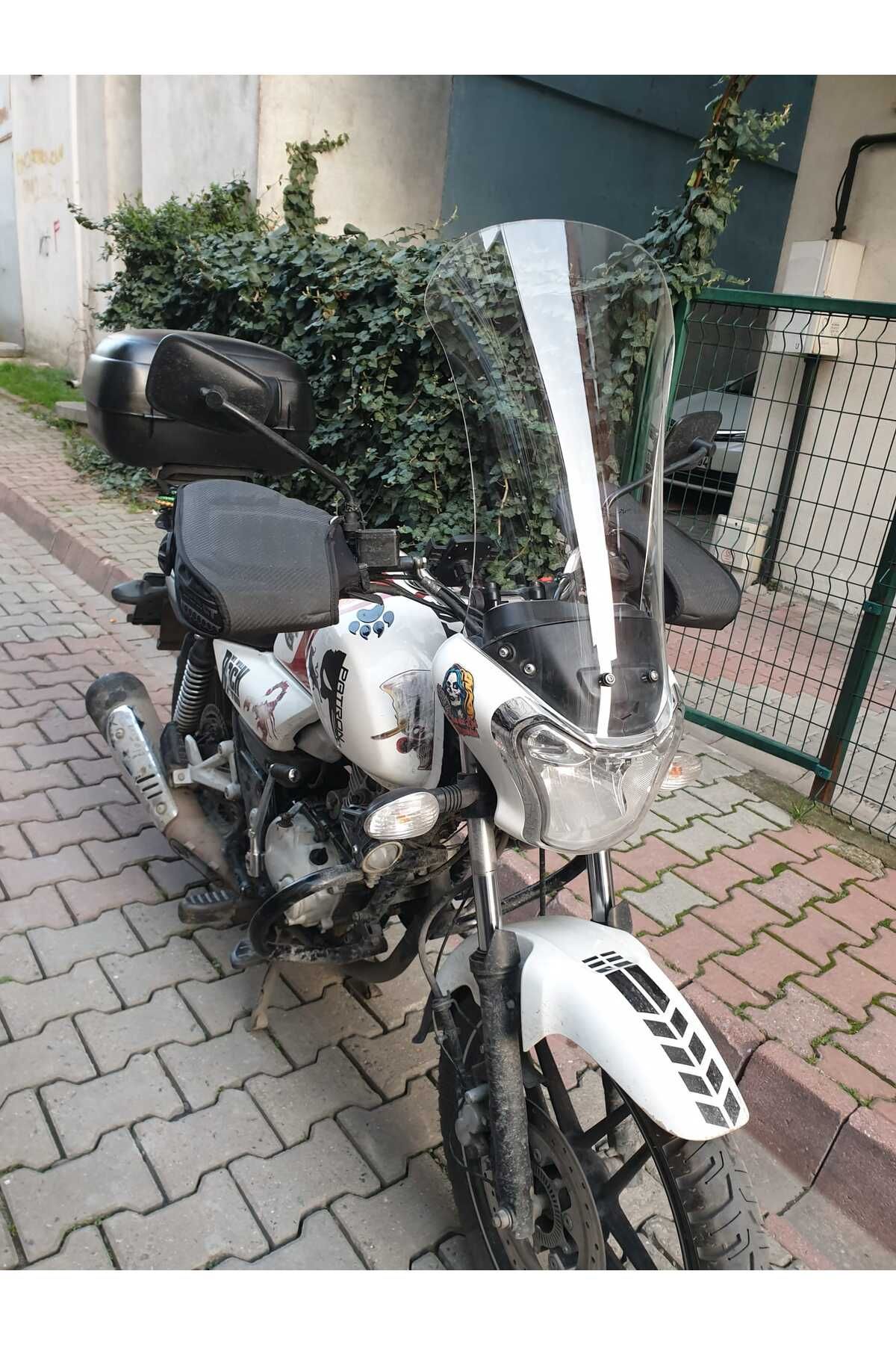 Bajaj V15 Siperlik Ön Cam 2017 2018 Model 57cm Şeffaf Renkli 4mm