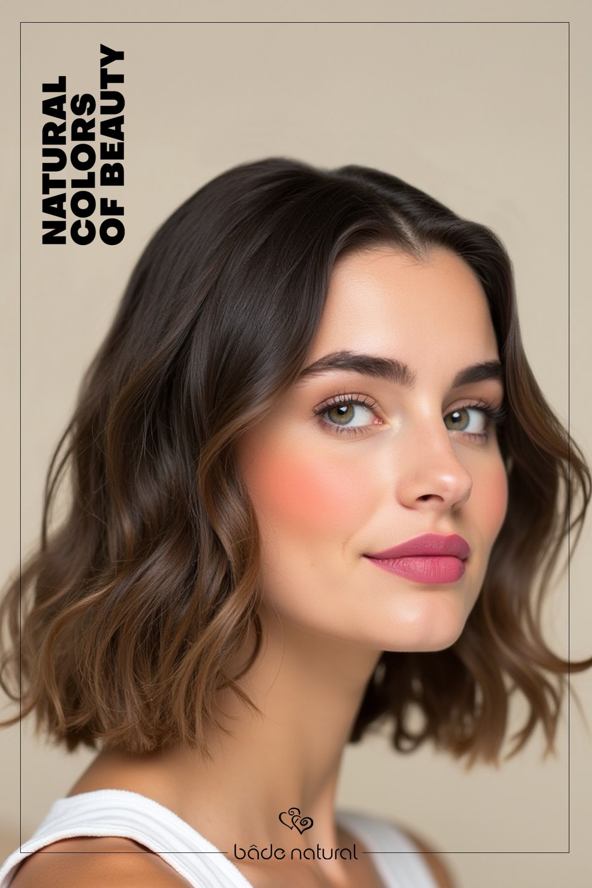 رژگونه کرم سرخ هلو سوربت 02 100 ٪ طبیعی Bade Natural