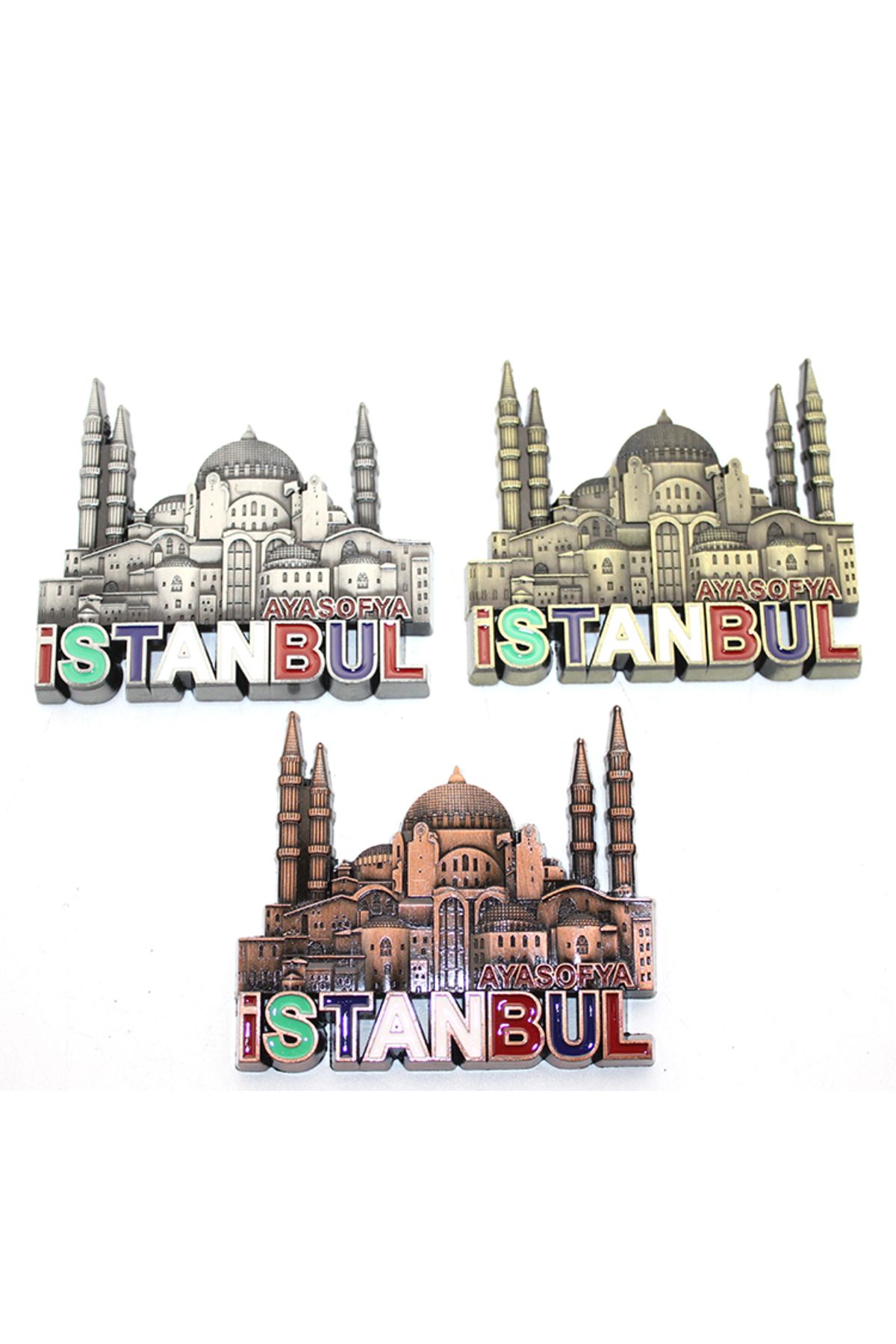 Livenda Shop İstanbul Temalı Metal Magnet