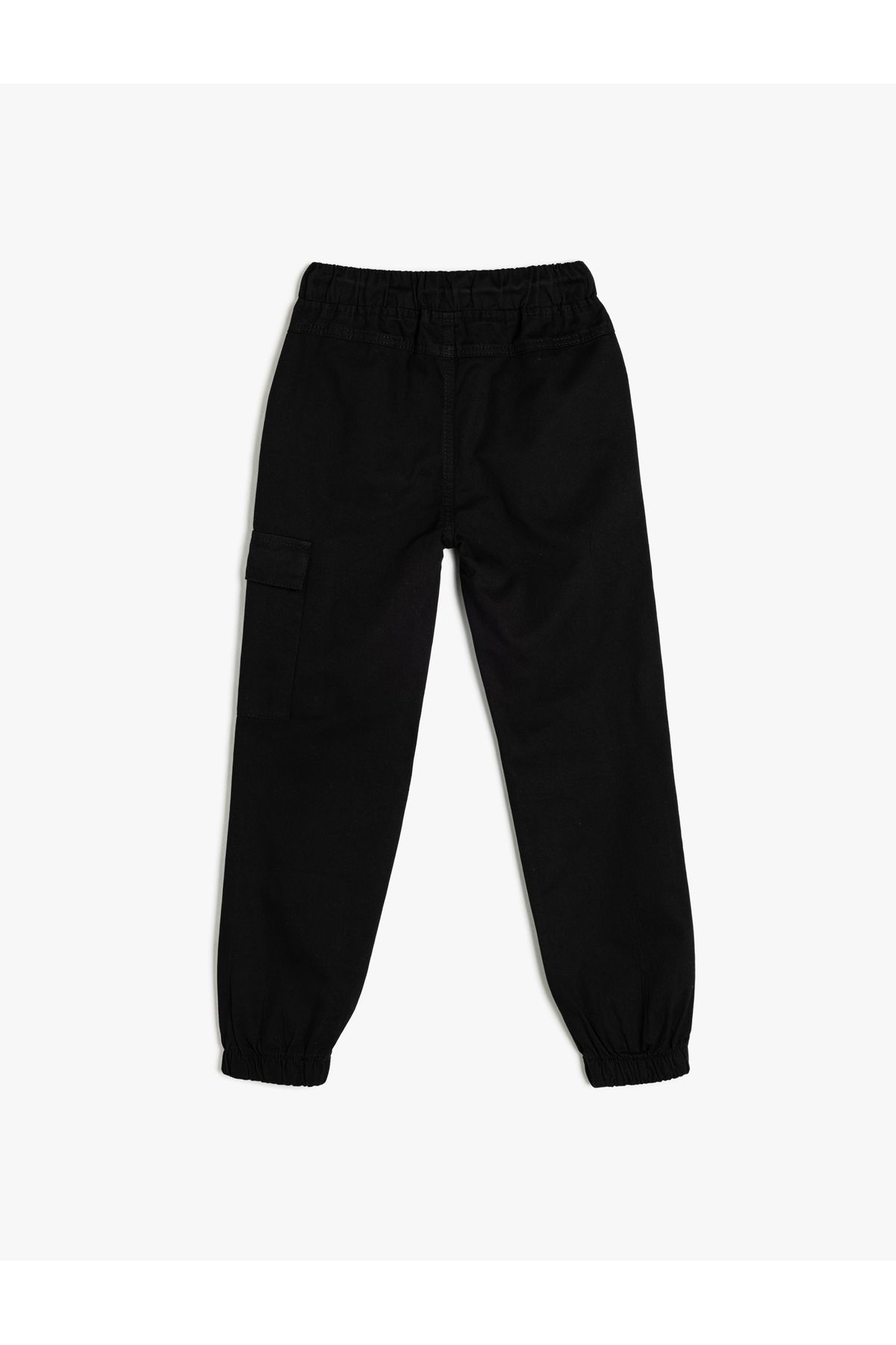 Koton-Jogger-Jogginghose aus Baumwolle mit Schnürung an der Taille und Taschendetail 2