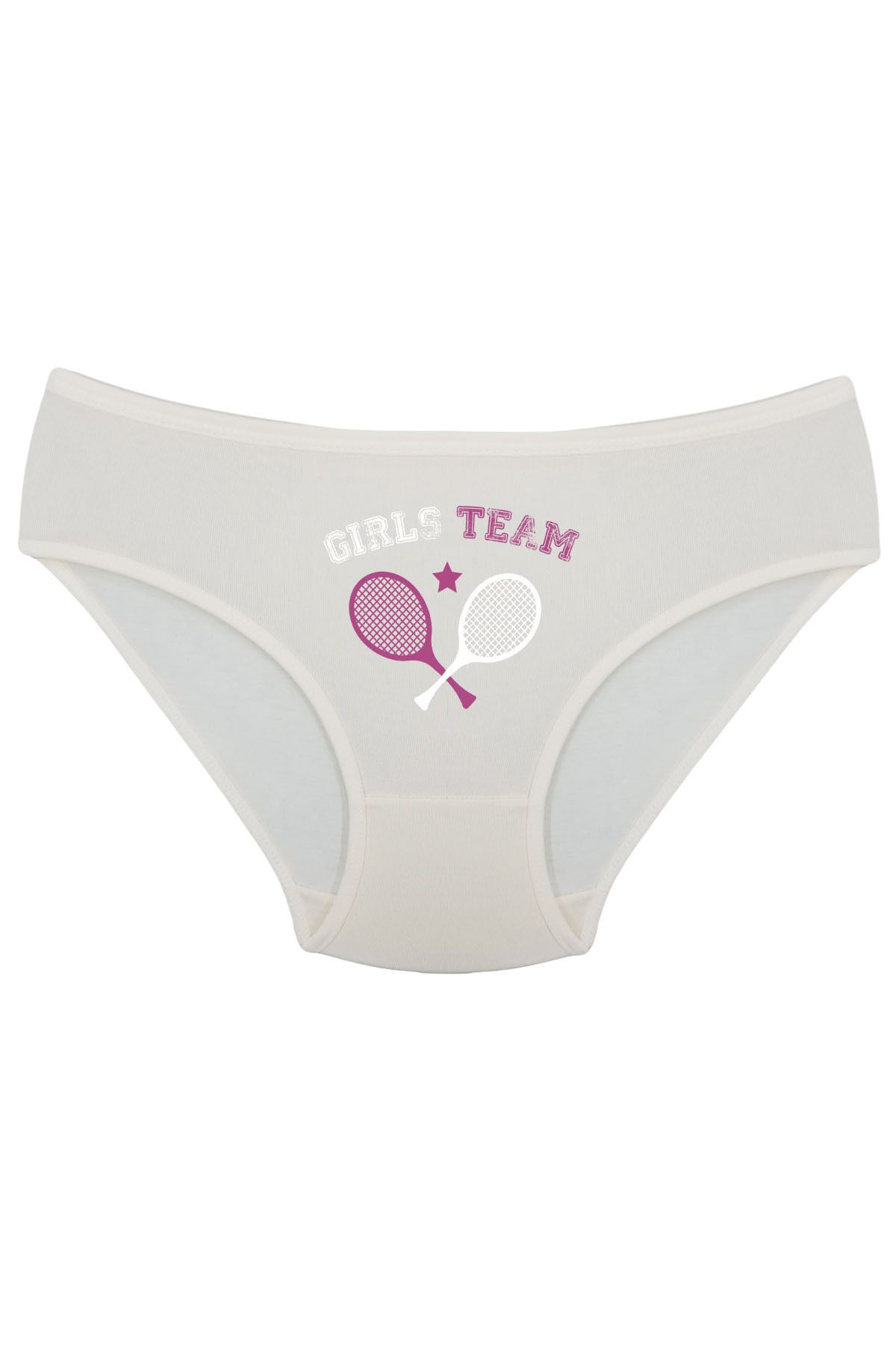 Onurel-  Girl's 5-Pack Mixed Tennis Printed Lycra Panties 3