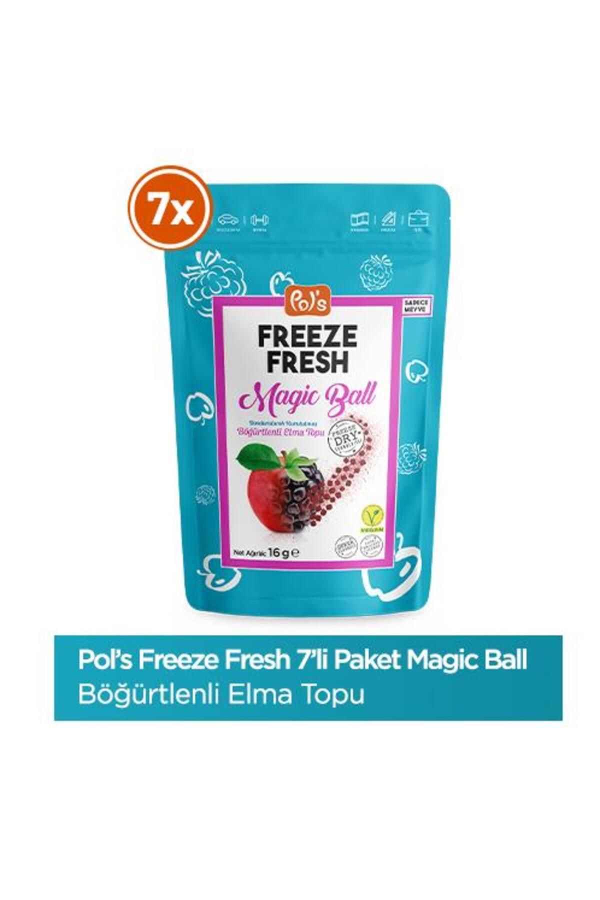 Freeze Fresh Magic Ball Böğürtlenli Elma Topu 16 gr X7