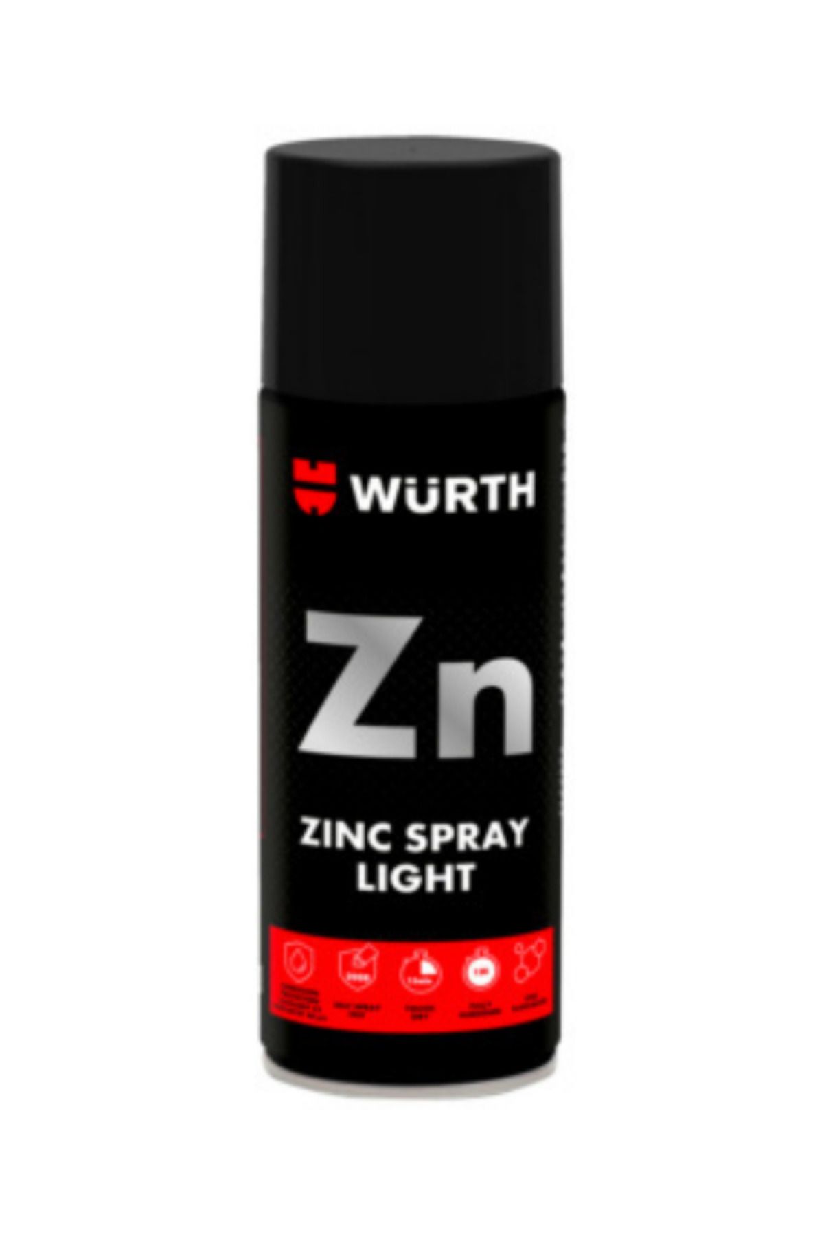 Würth WÜRTH ÇİNKO SPREY AÇIK BLACK EDITION 400 ML