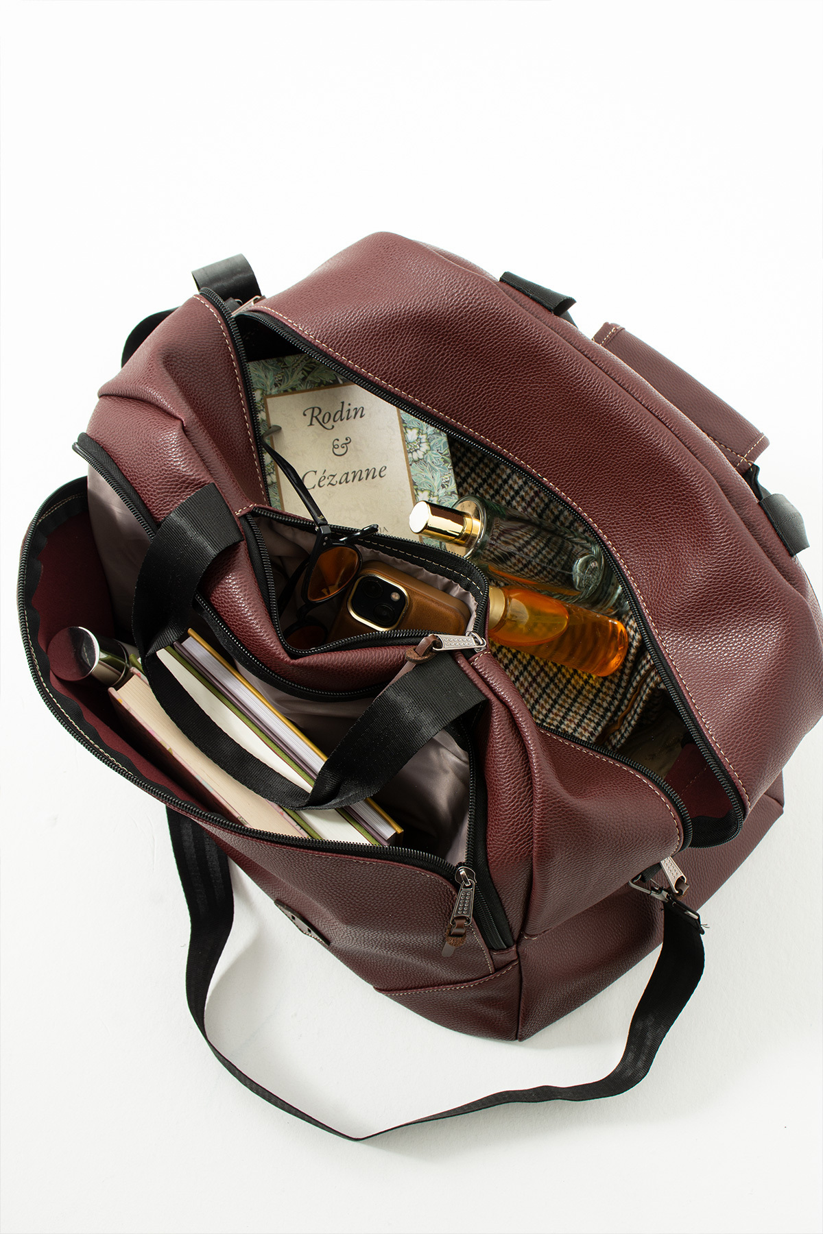 By Hakan  Gk59 klasik seyahat valizi spor hastane çantası el ve omuz annebebek çantası kabin boy hostes valiz - Görsel 6