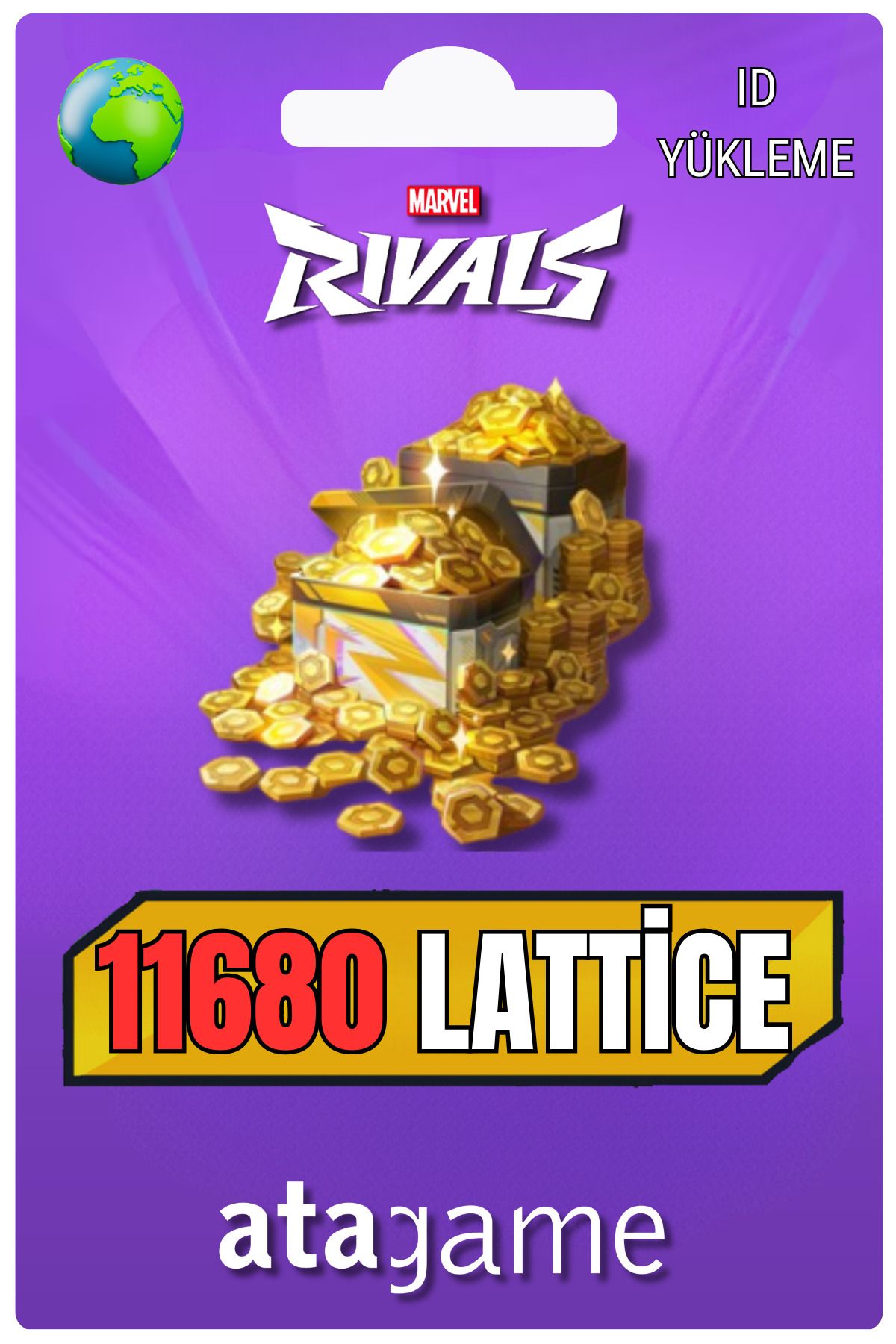 AtaGame Marvel Rivals 11680 Lattice ID Global