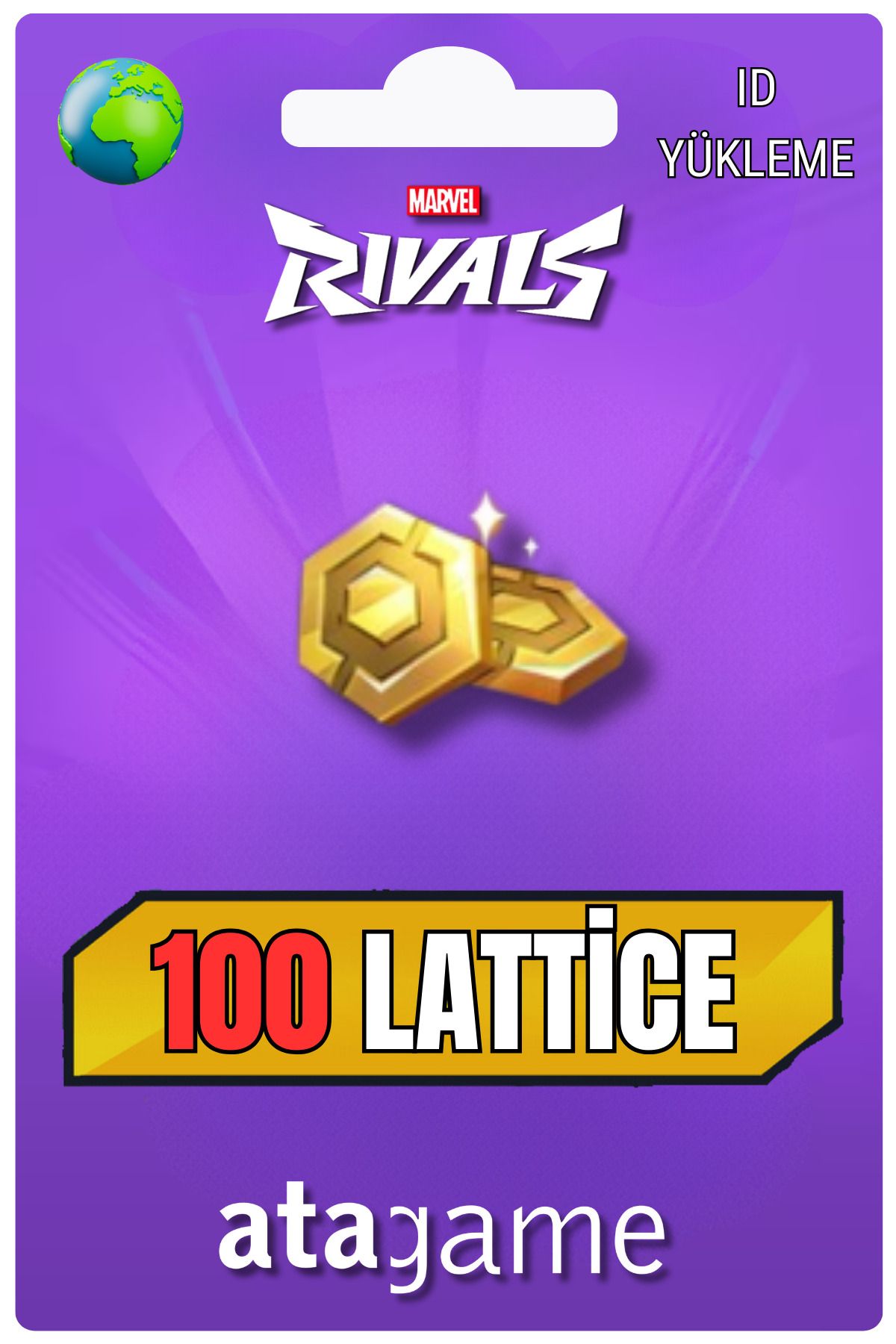 AtaGame Marvel Rivals 100 Lattice ID Global