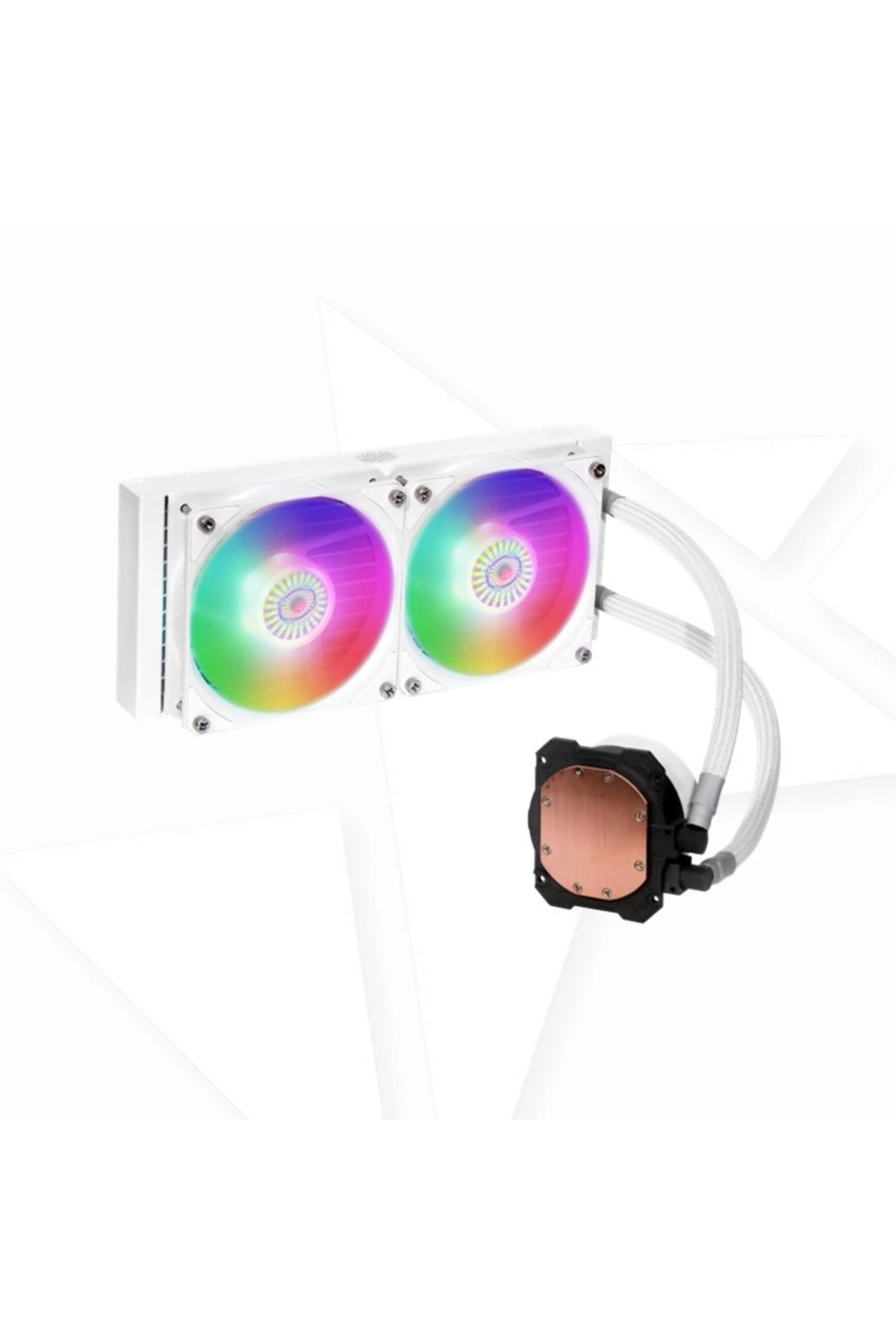 Cooler Master-ماستر ليكويد ML240L V2 ARGB أبيض 4