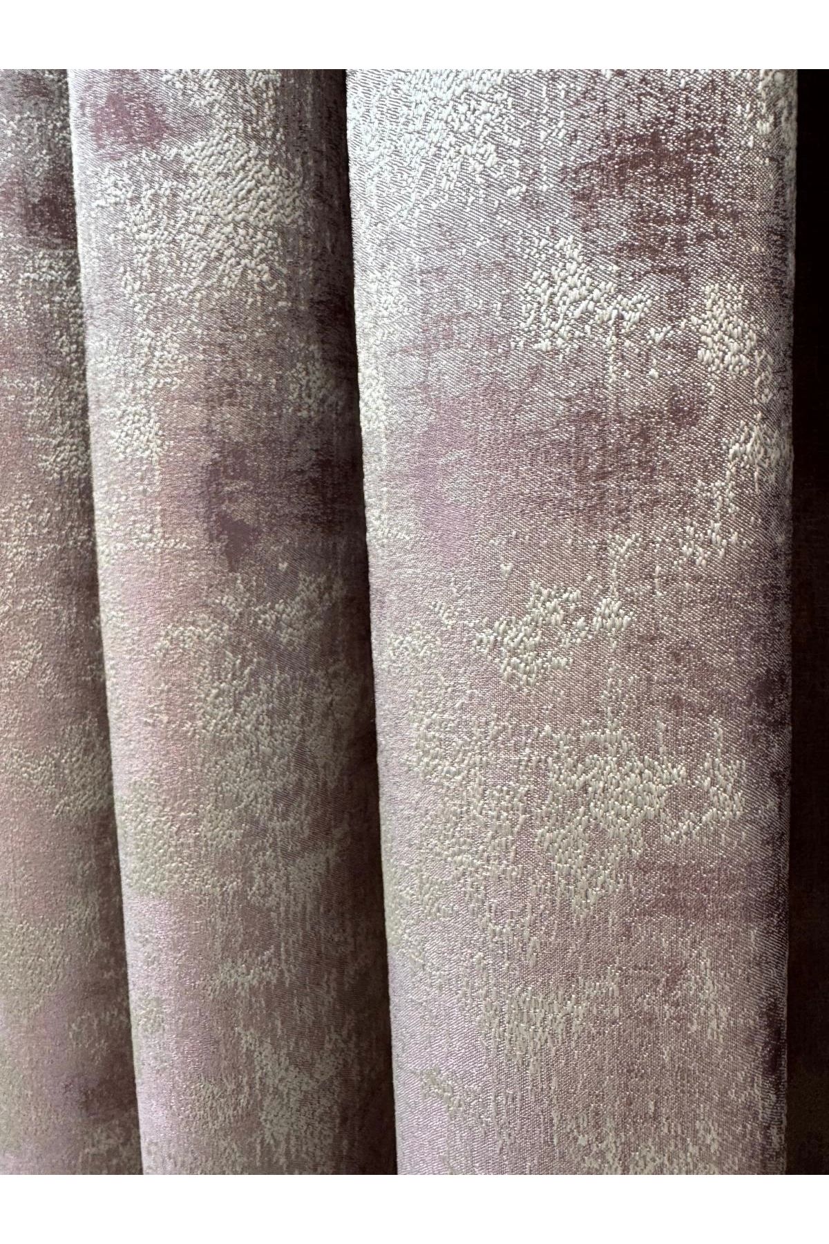 NİVEMESHOME-Nivemeshome Istanbul V-1001 1/3 Close Pleated Background Curtain Apm 7