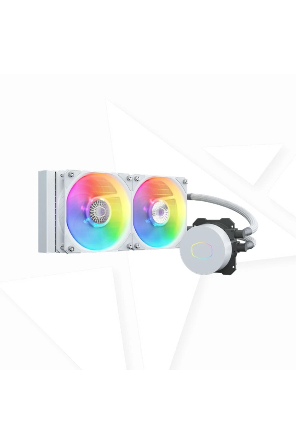 Cooler Master-ماستر ليكويد ML240L V2 ARGB أبيض 1