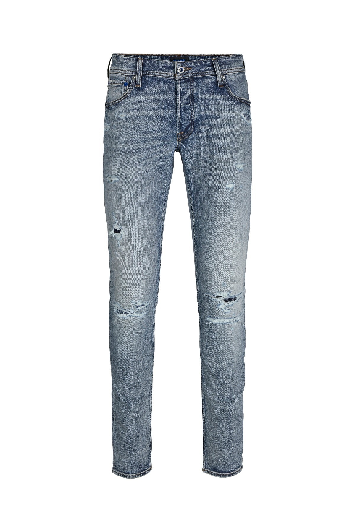 شلوار جین مردانه راسته فاق نرمال | جک اند جونز Jack & Jones TYCF4839E811019709 - تصویر 4