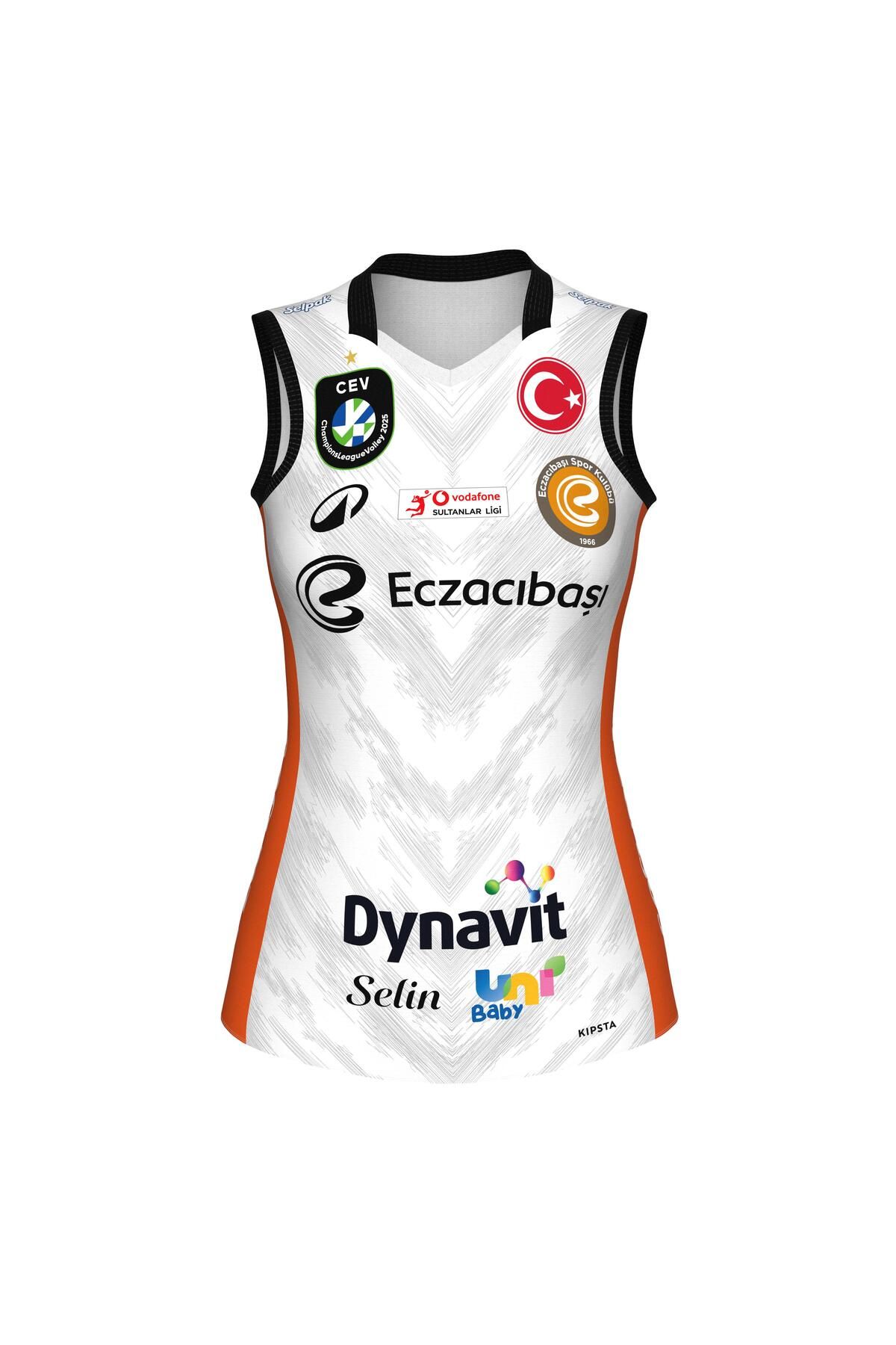 Decathlon Eczacıbaşı 24/25 Resmi Voleybol Forması - Beyaz