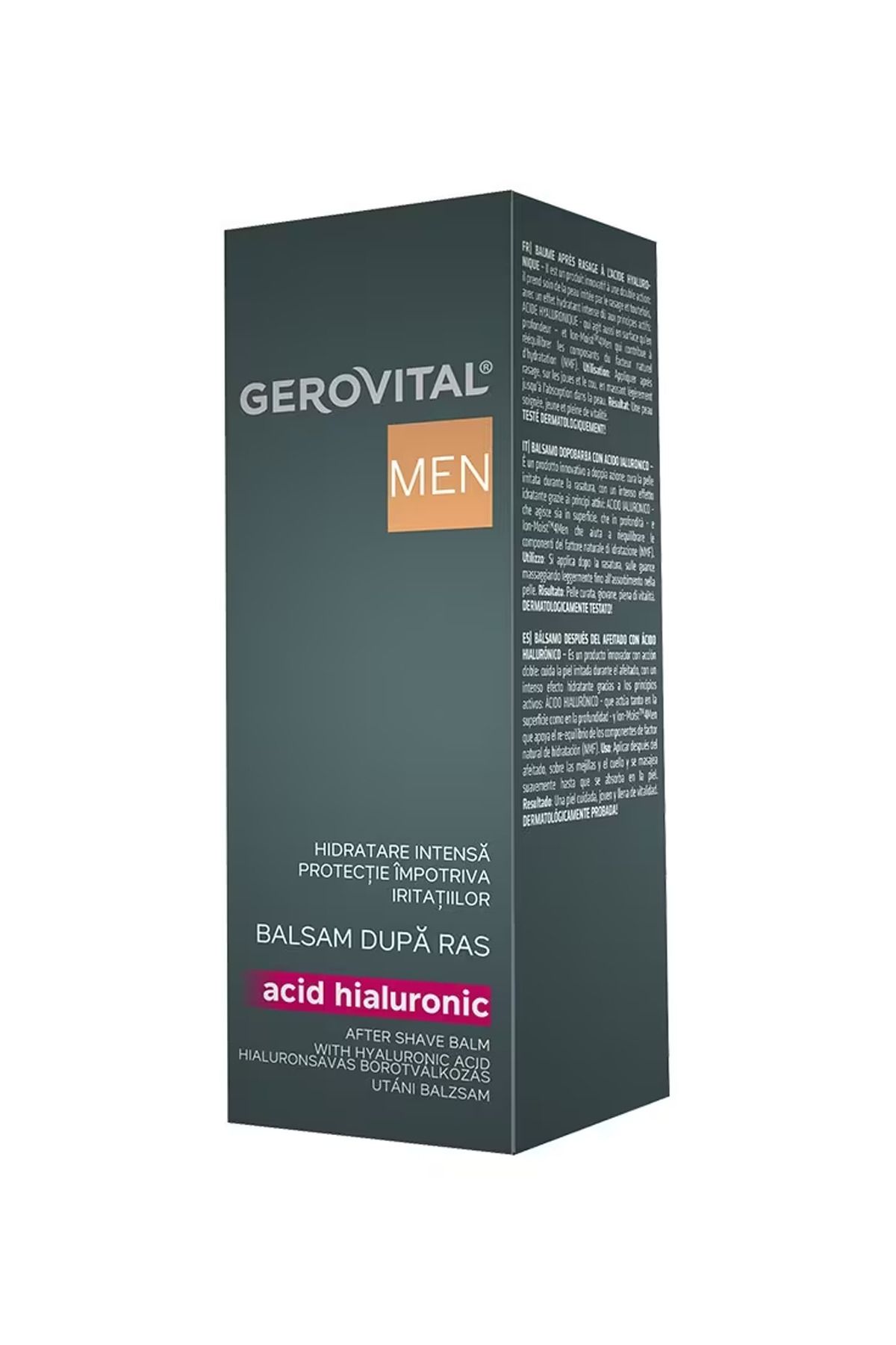 GEROVITAL Balsam Bărbați Dupa Ras - Acid Hialuronic 100ml - One Size