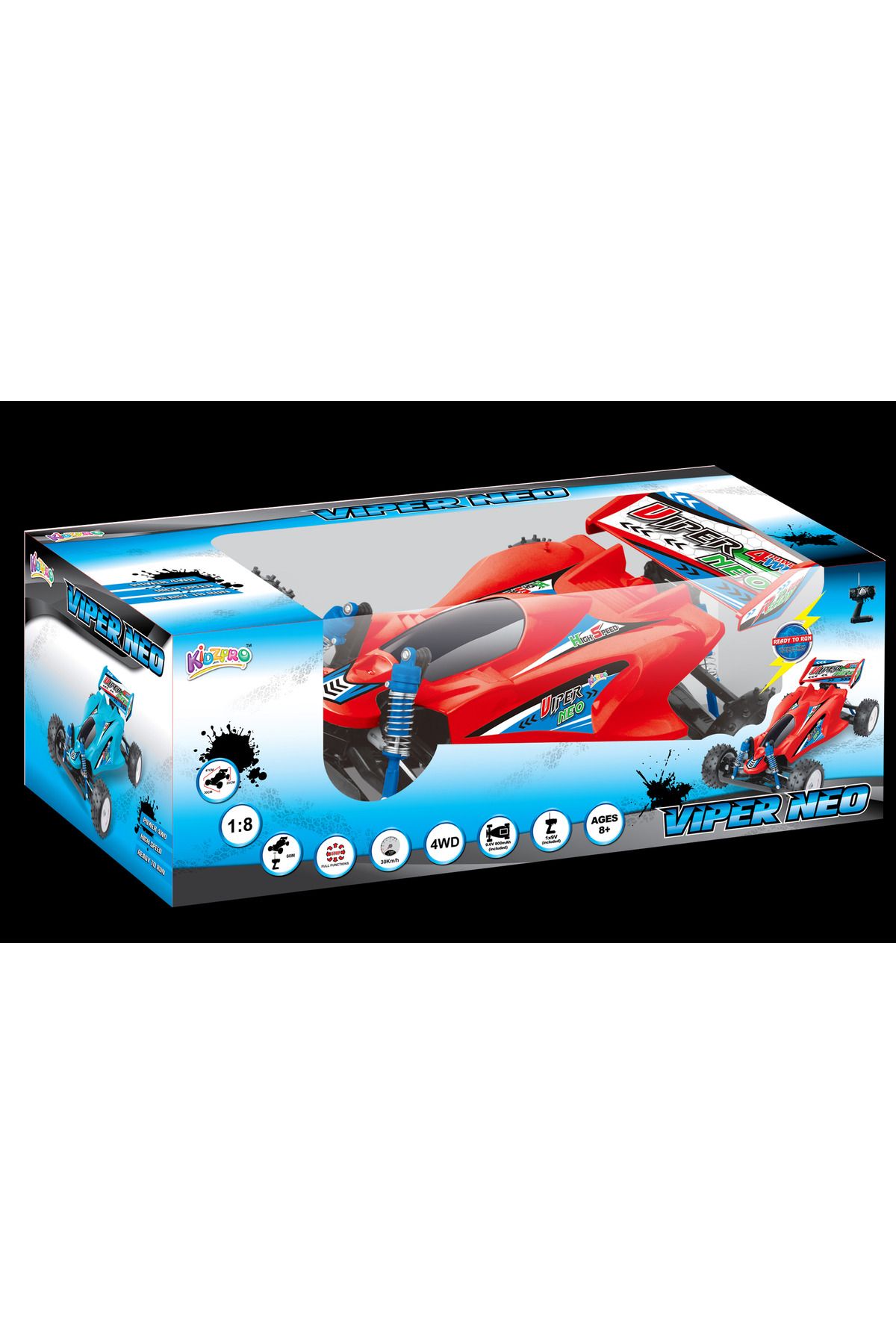 Kidzpro-Kidz. Remote Control Buggy Viper Neo - Assorted - 1 Piece 7